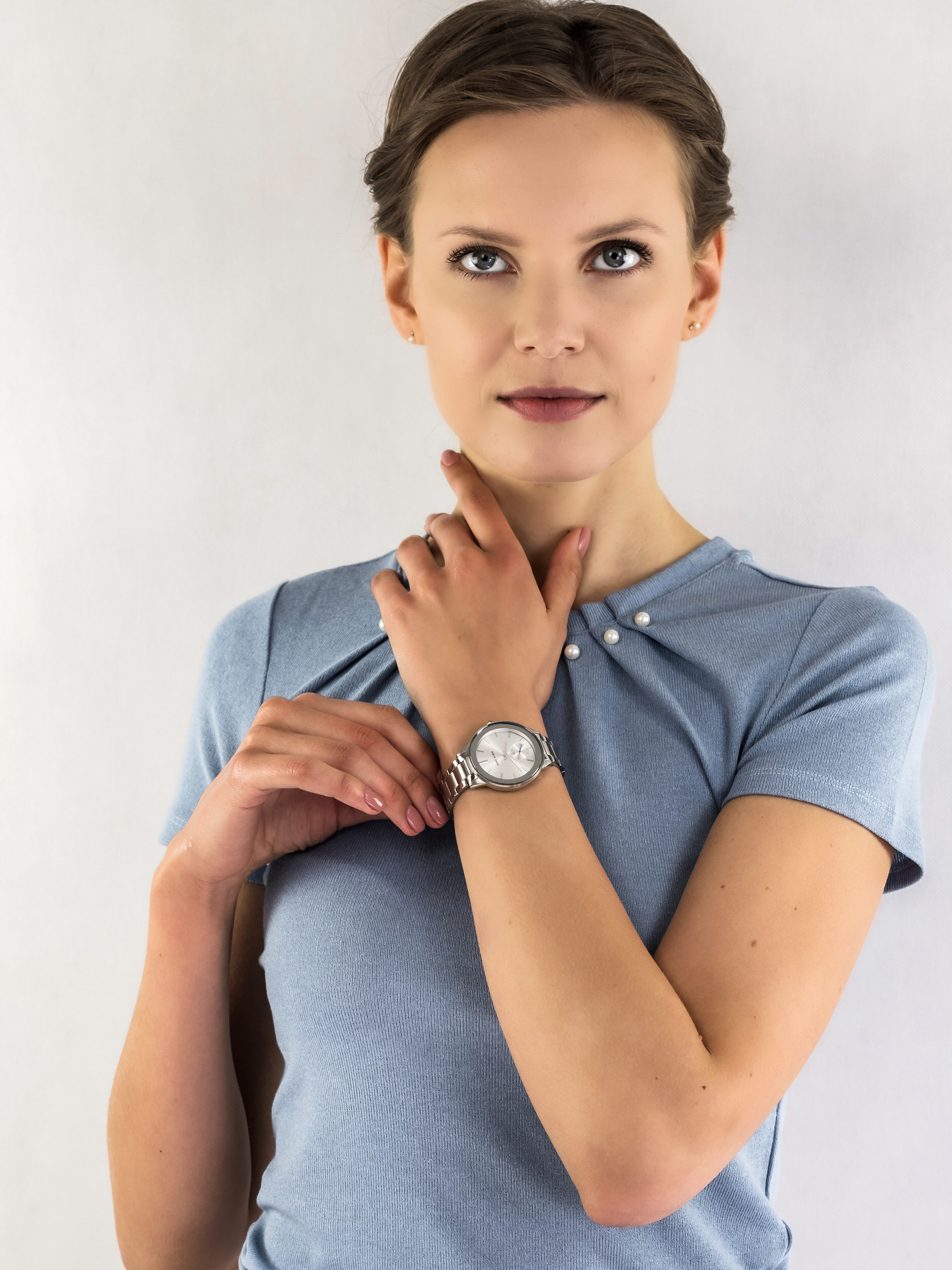 Anne Klein AK-2979SVSV zegarek damski Bransoleta - miniatura 2