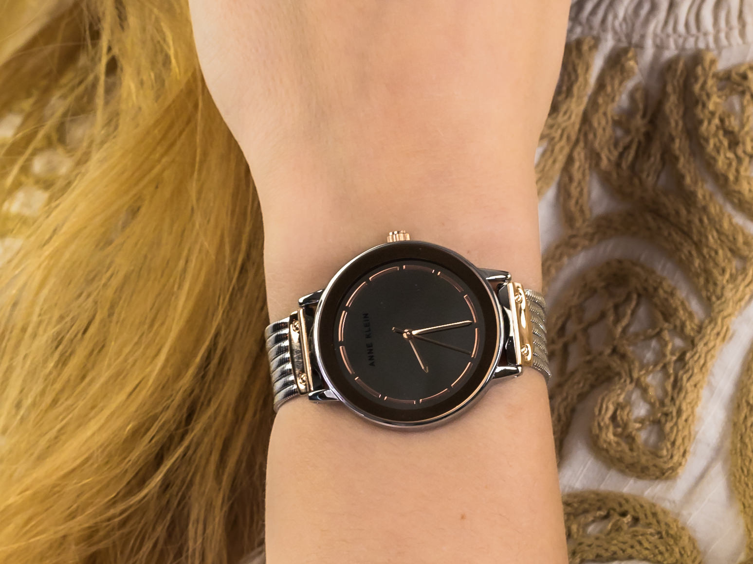 Anne Klein AK-3223SMRT zegarek klasyczny Bransoleta - miniatura 4