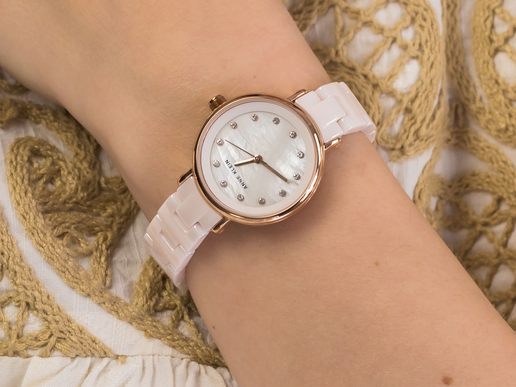 Anne Klein AK-3312LPRG zegarek klasyczny Bransoleta - miniatura 4