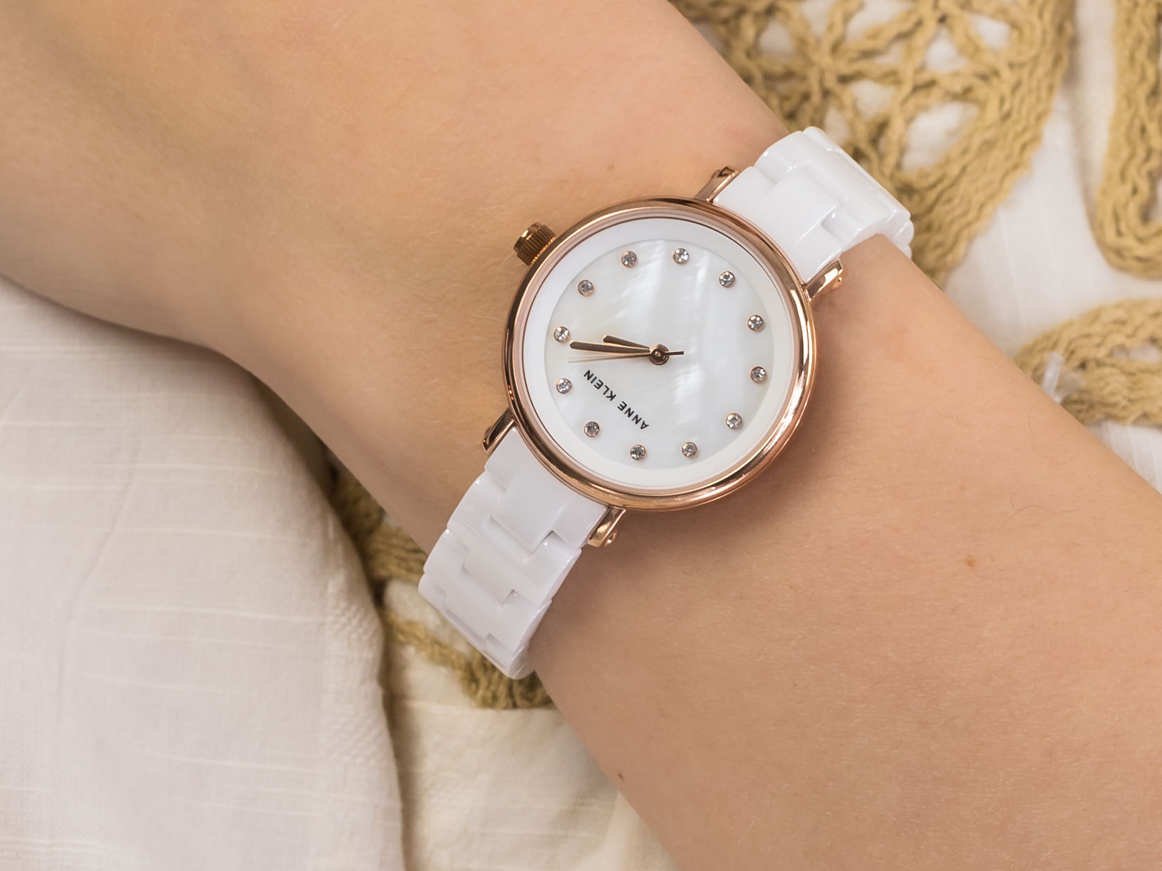 Anne Klein AK-3312WTRG zegarek klasyczny Bransoleta - miniatura 4