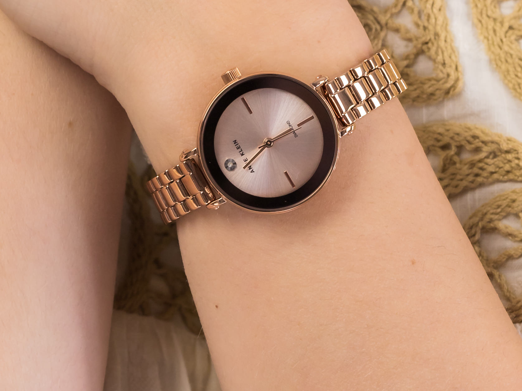 Anne Klein AK-3386RGRG zegarek klasyczny Bransoleta - miniatura 4