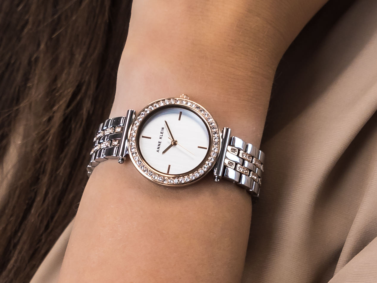 Anne Klein AK-3409SVRT zegarek klasyczny Bransoleta - miniatura 4
