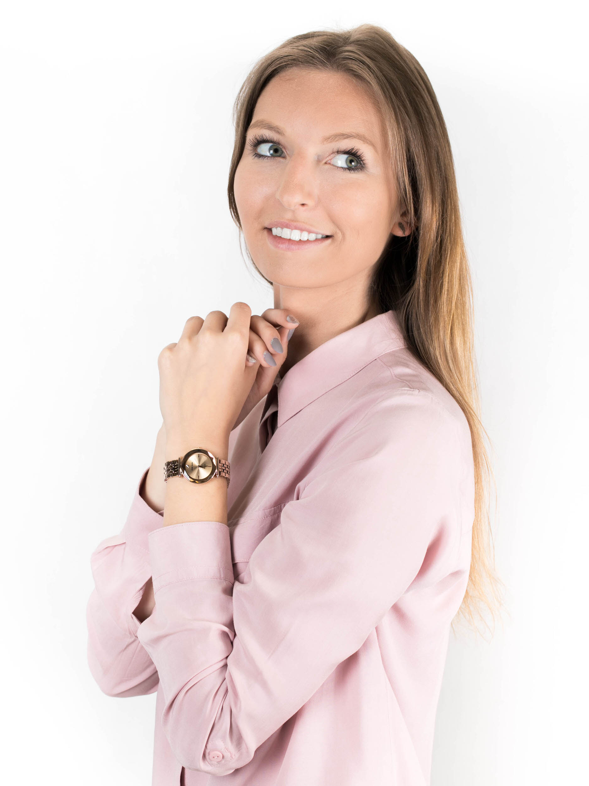 Anne Klein AK-3412RGRG zegarek damski Bransoleta - miniatura 2