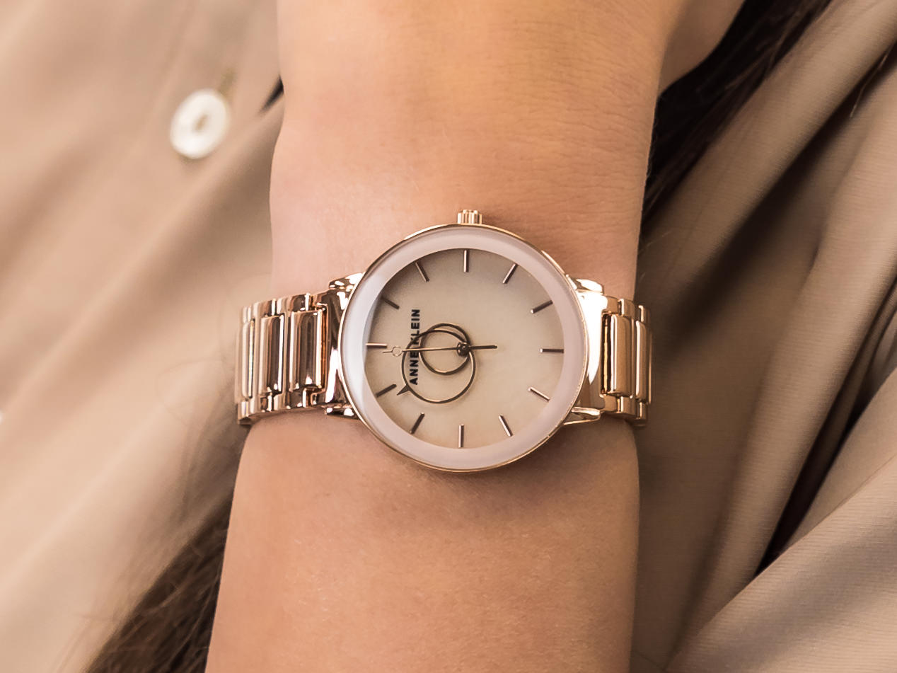Anne Klein AK-3448BHRG zegarek klasyczny Bransoleta - miniatura 4