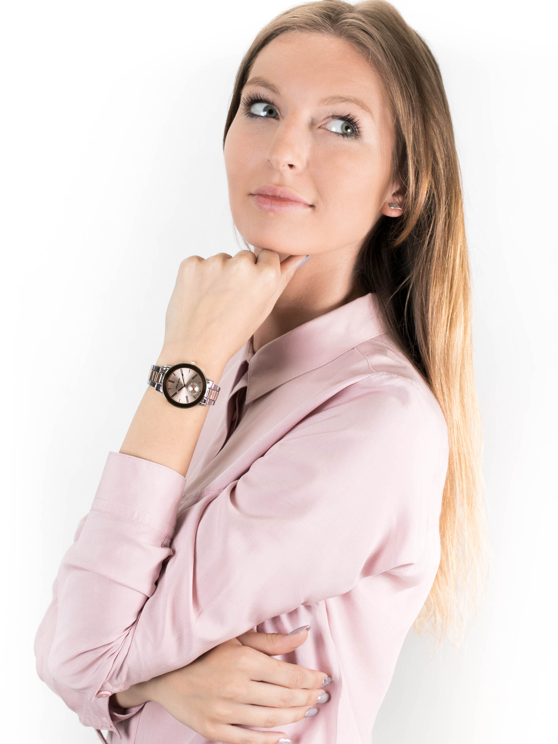 Anne Klein AK-3485RGRT zegarek damski Bransoleta - miniatura 2