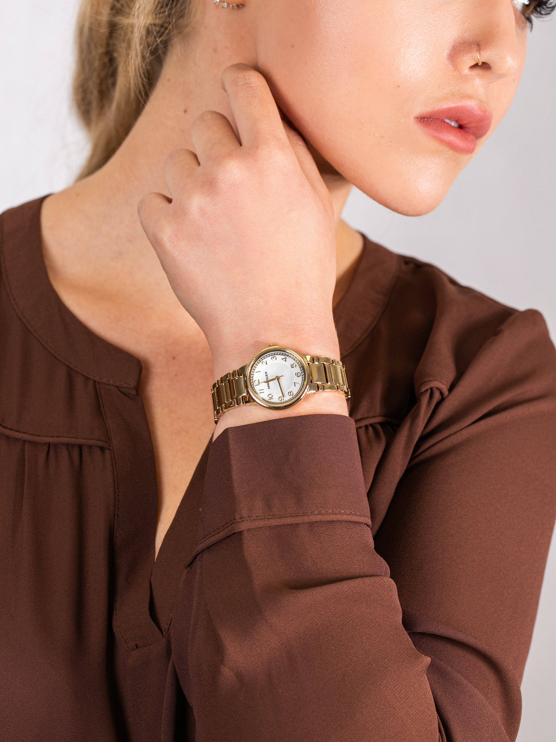 Anne Klein AK-3604MPGB damski zegarek Bransoleta bransoleta - miniatura 3