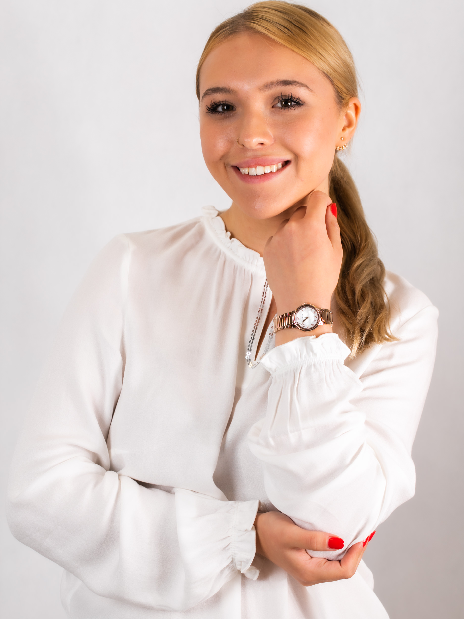 Anne Klein AK-3604MPRG zegarek damski Bransoleta - miniatura 2