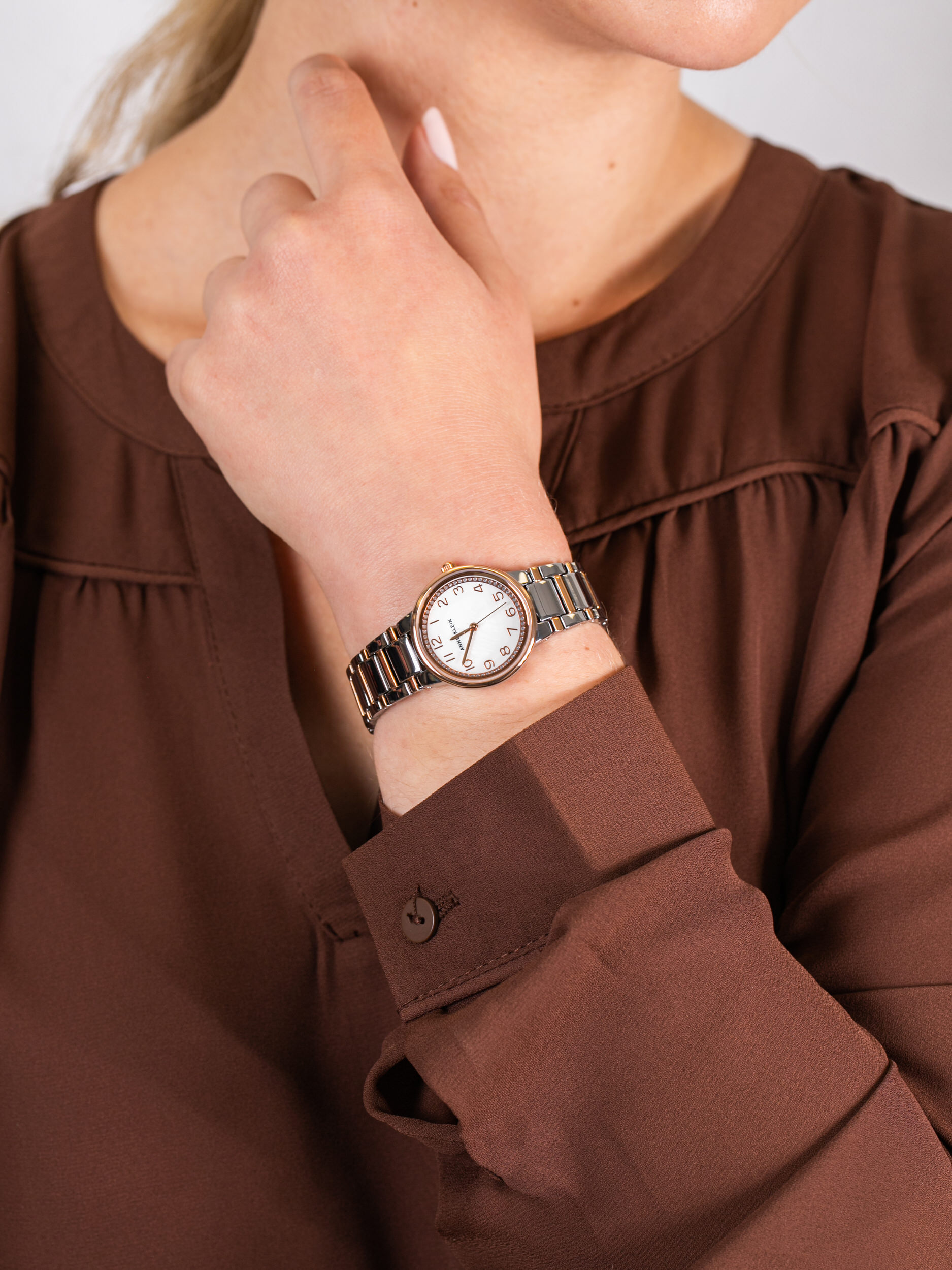 Anne Klein AK-3605MPRT damski zegarek Bransoleta bransoleta - miniatura 3