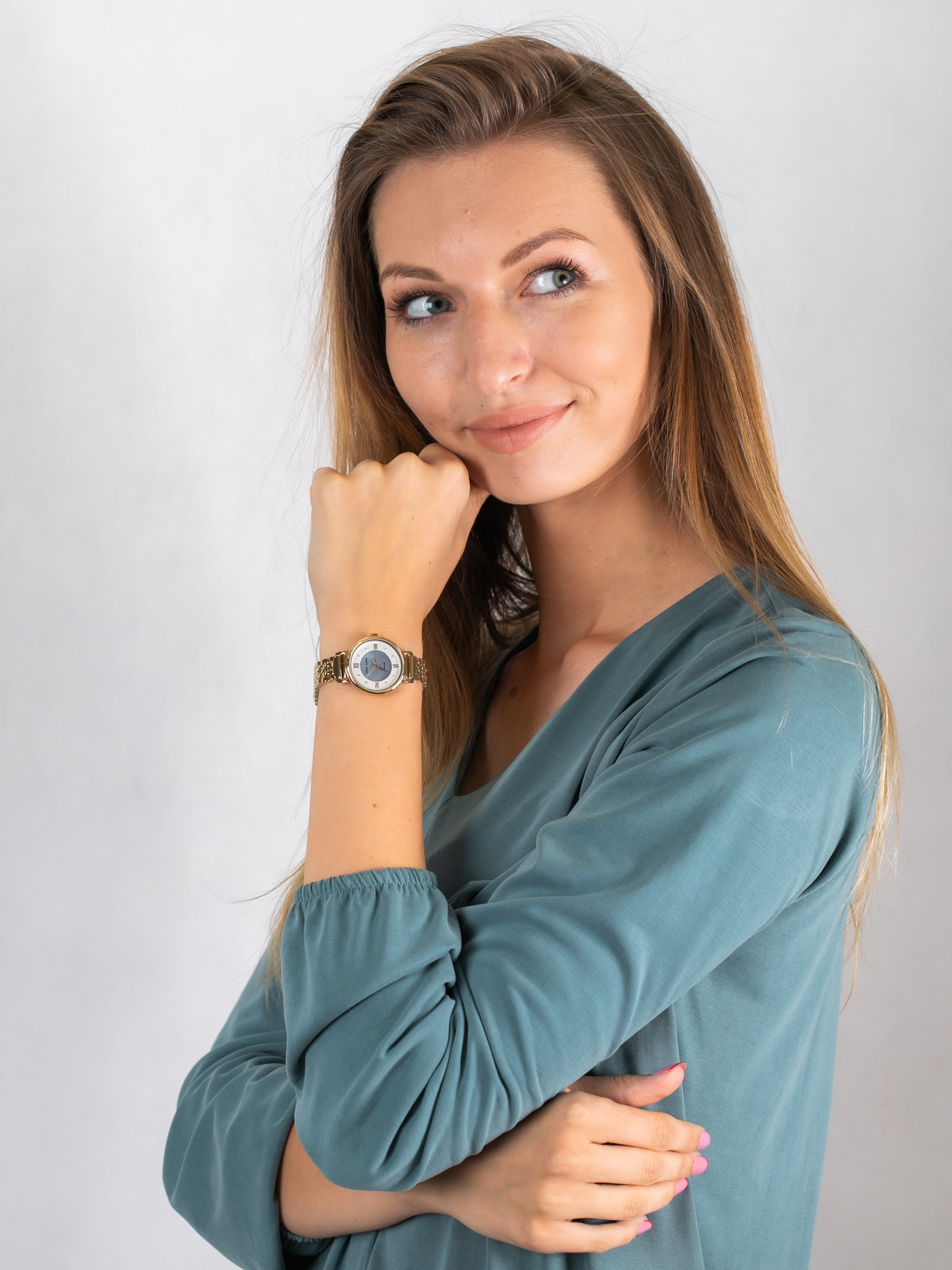 Anne Klein AK-3630MPGB zegarek damski Bransoleta - miniatura 2