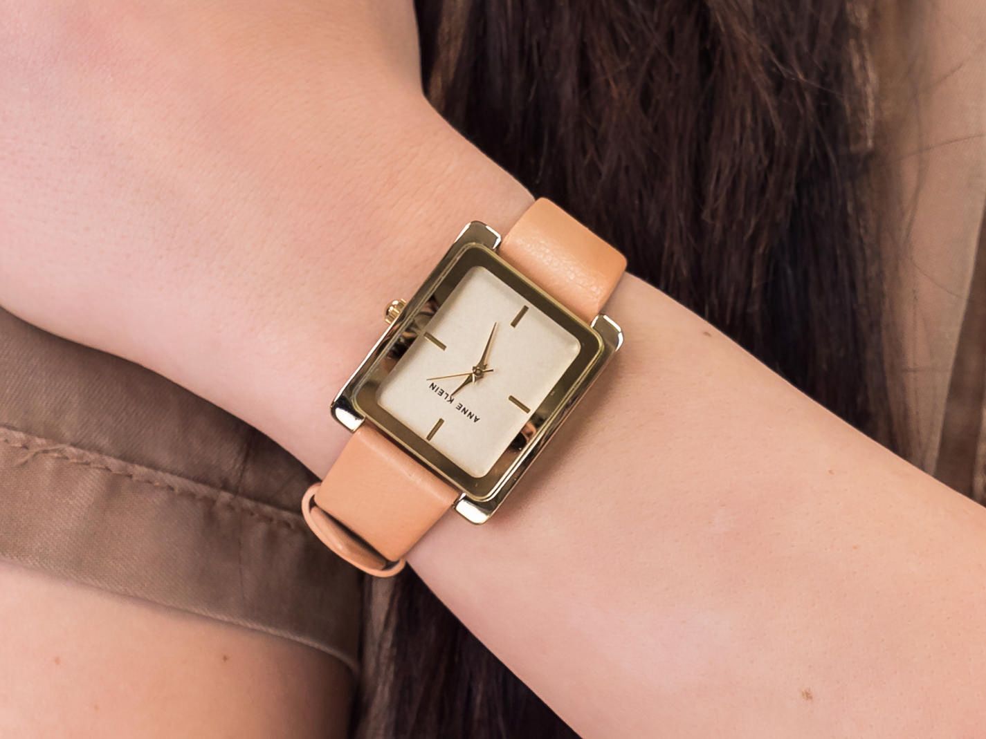 Anne Klein AK-2706CHDT zegarek klasyczny Pasek - miniatura 4