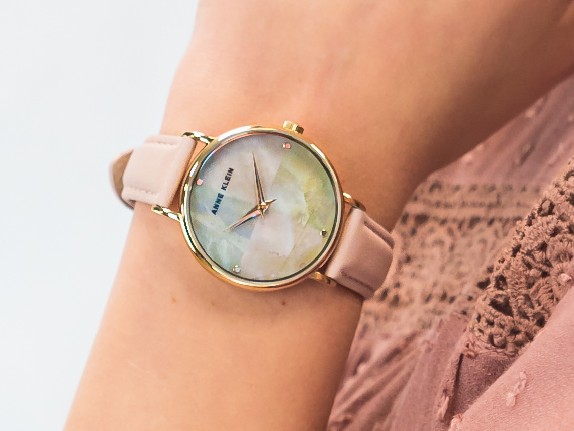 Anne Klein AK-2790PMPK zegarek klasyczny Pasek - miniatura 4