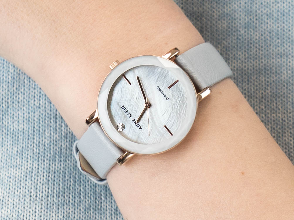 Anne Klein AK-3434RGLG zegarek klasyczny Pasek - miniatura 4