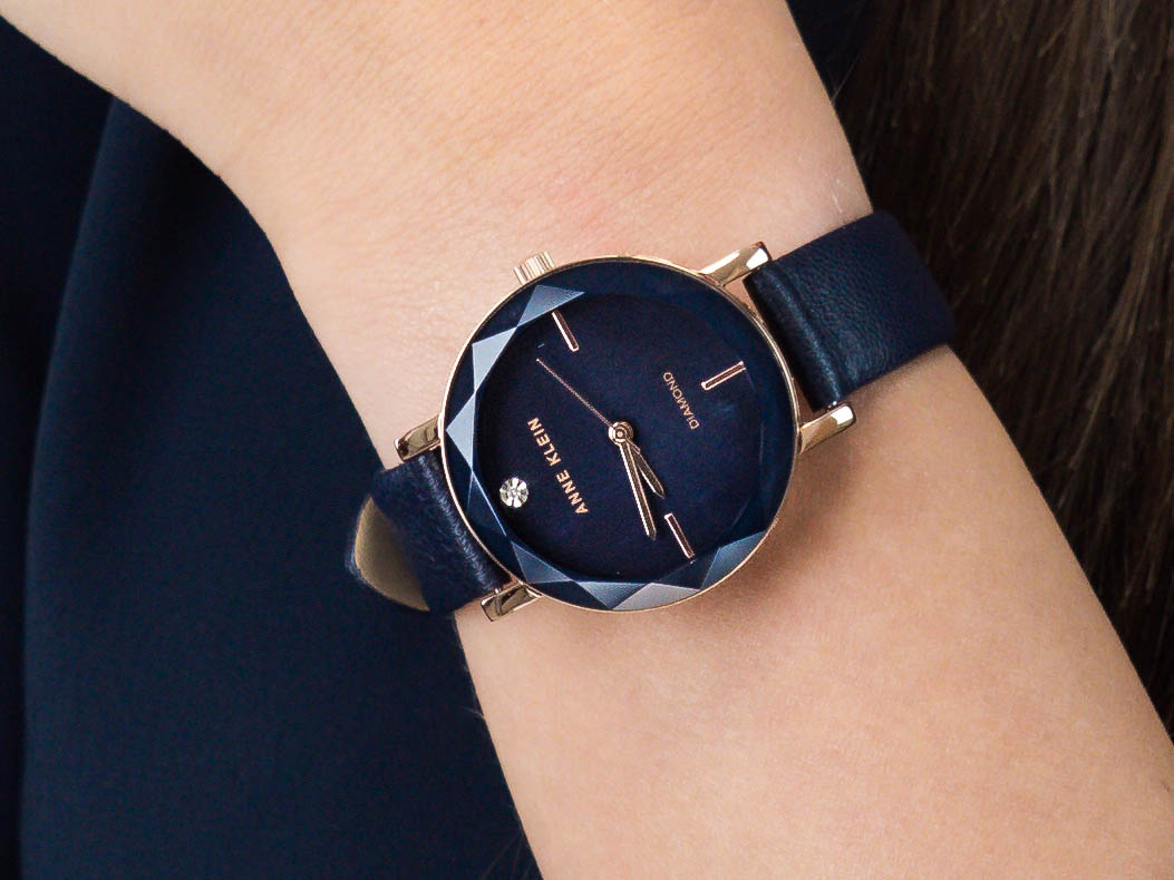 Anne Klein AK-3434RGNV zegarek klasyczny Pasek - miniatura 4