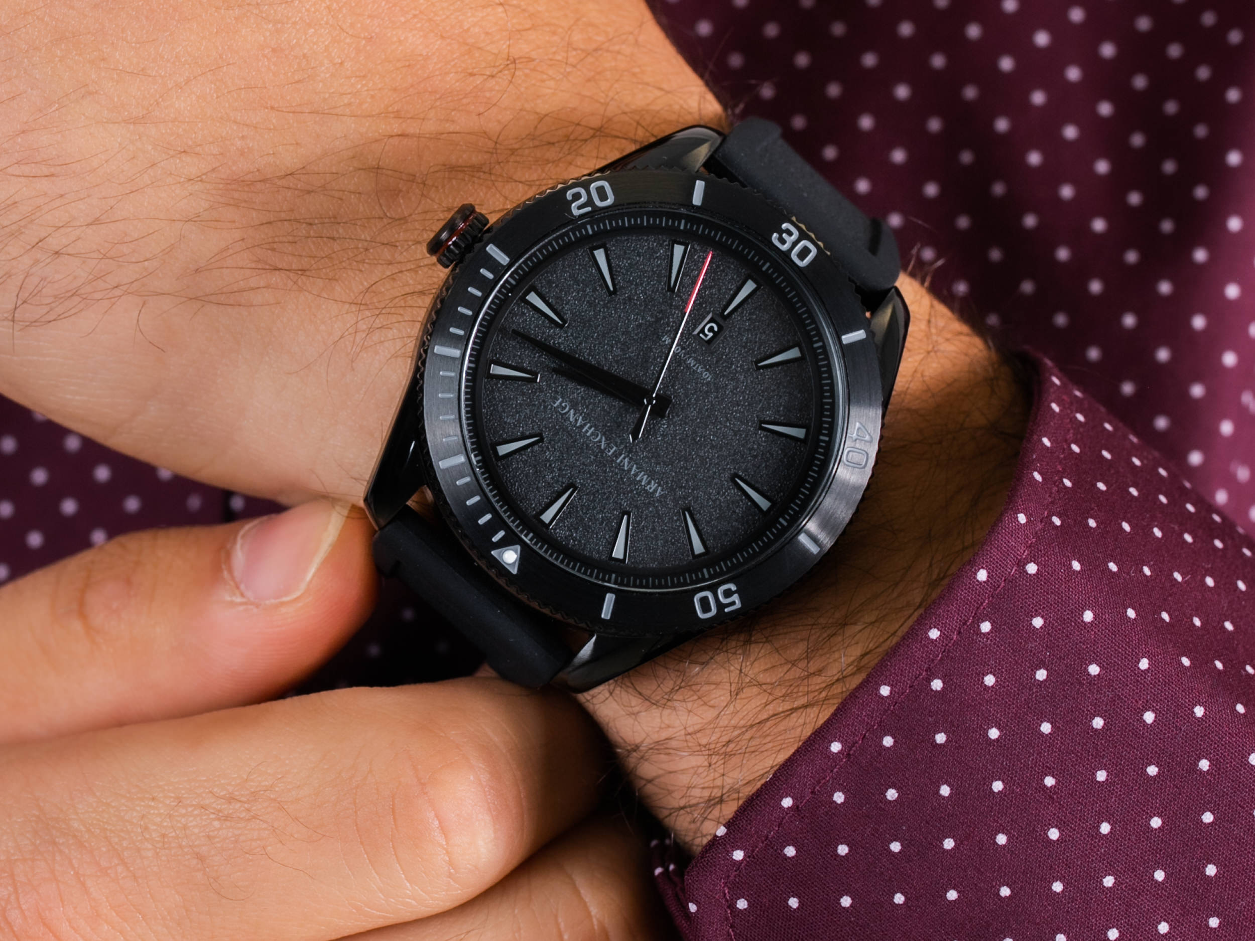 Armani Exchange AX1829 Enzo zegarek klasyczny Fashion - miniatura 4