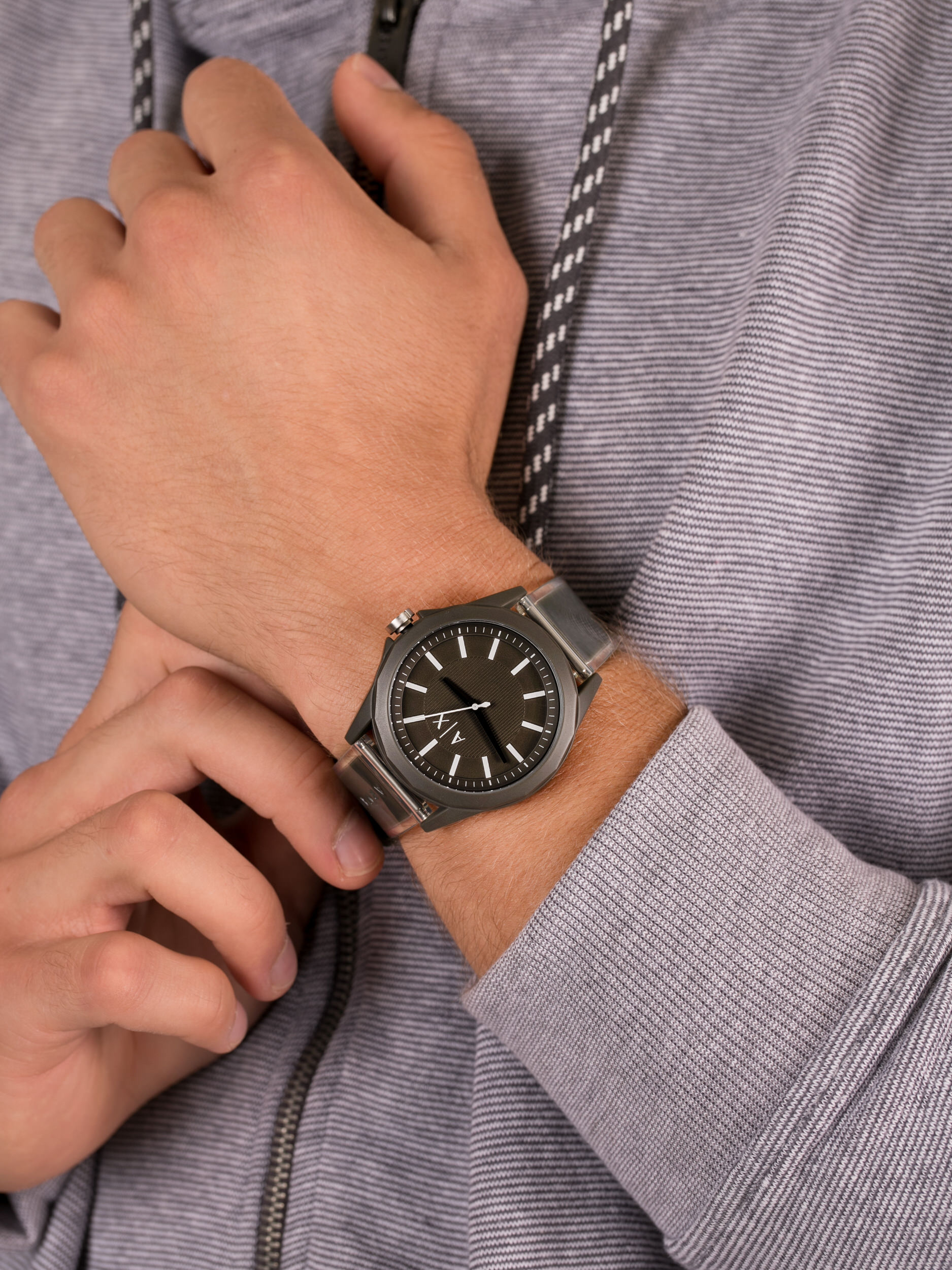 Armani Exchange AX2638 męski zegarek Fashion pasek - miniatura 3