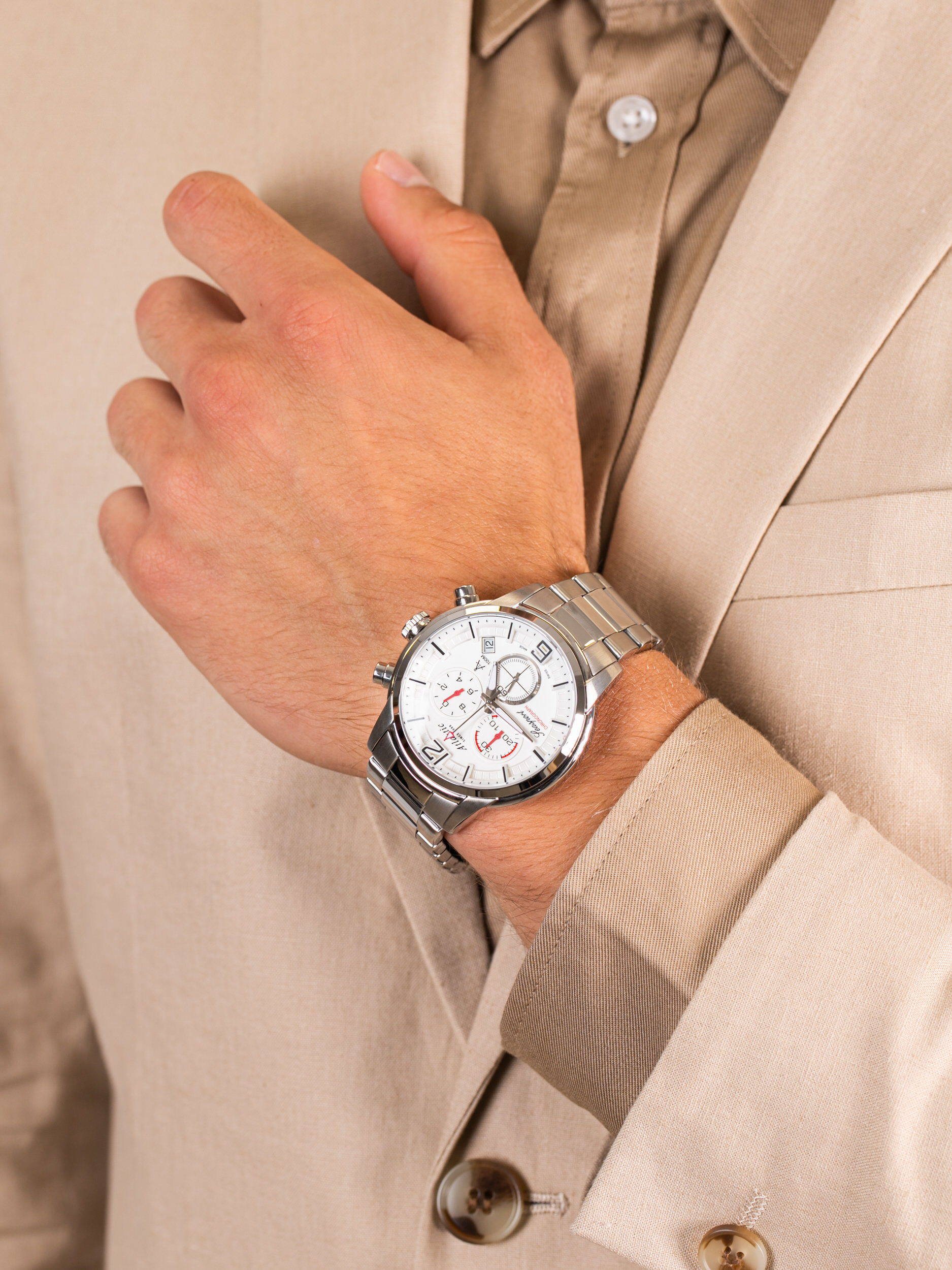 zegarek Atlantic 87466.41.25 męski z chronograf Seasport