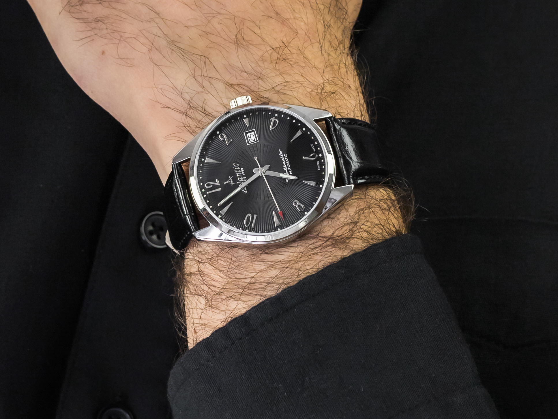 Atlantic 51752.41.65S Worldmaster Automatic zegarek klasyczny Worldmaster
