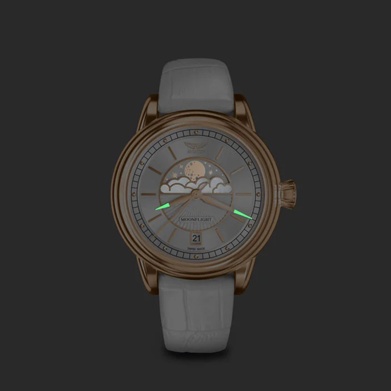 Aviator V.1.33.2.251.4 Moonflight zegarek klasyczny Douglas
