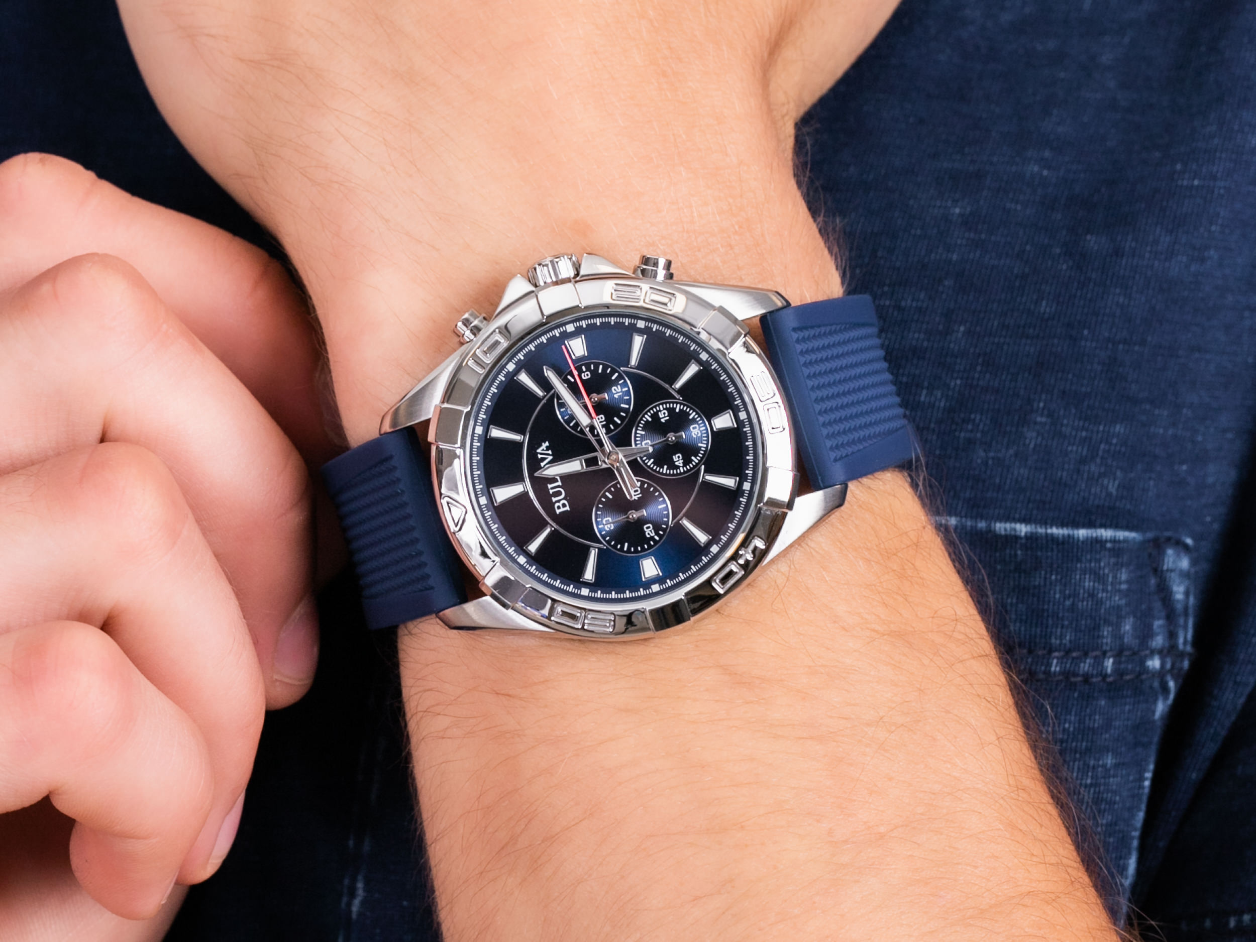 Bulova 96A214 zegarek klasyczny Classic - miniatura 4