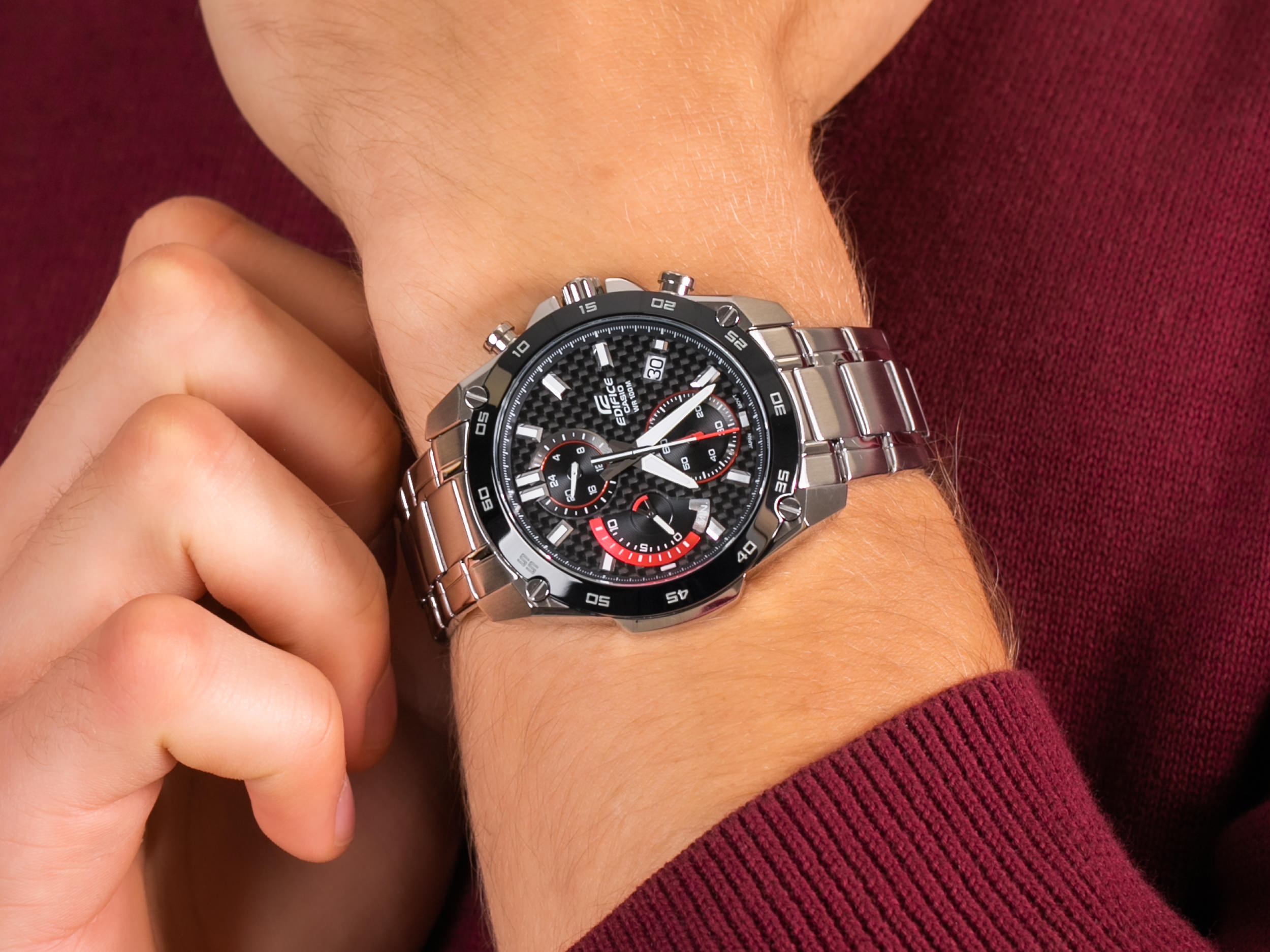 Edifice EFR-557CDB-1AVUEF zegarek klasyczny EDIFICE Momentum