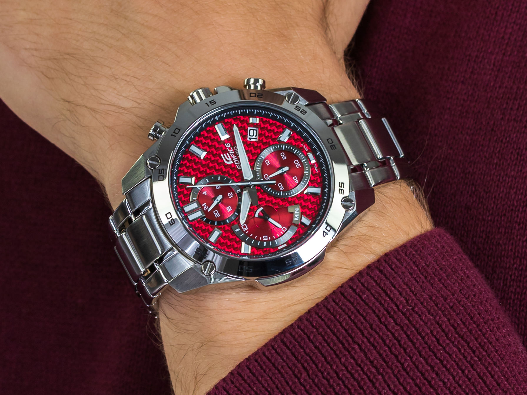 Edifice EFR-557D-4AVUEF zegarek klasyczny EDIFICE Momentum - miniatura 4