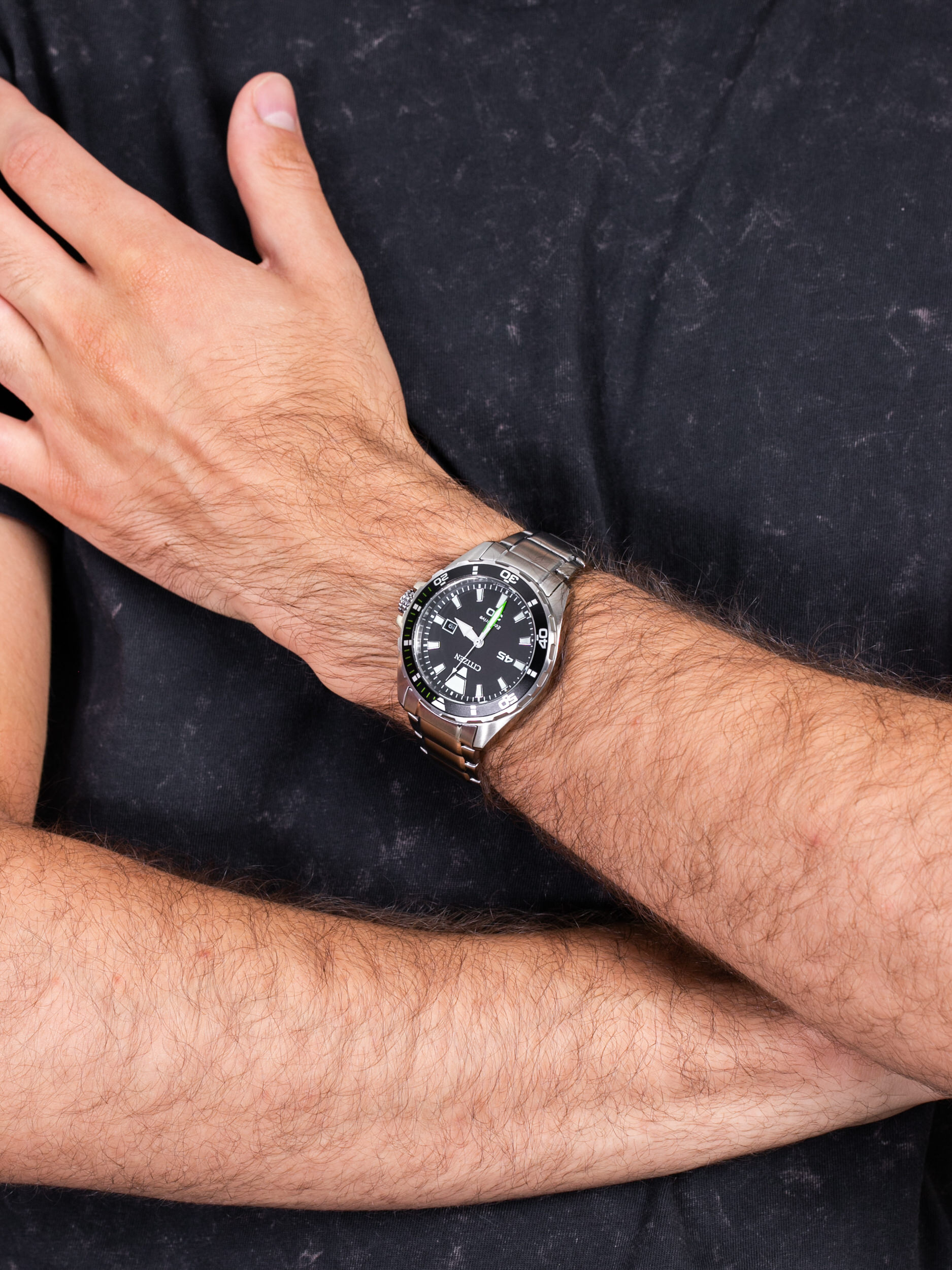 zegarek Citizen BM7451-89E męski z chronograf Sport - miniatura 3