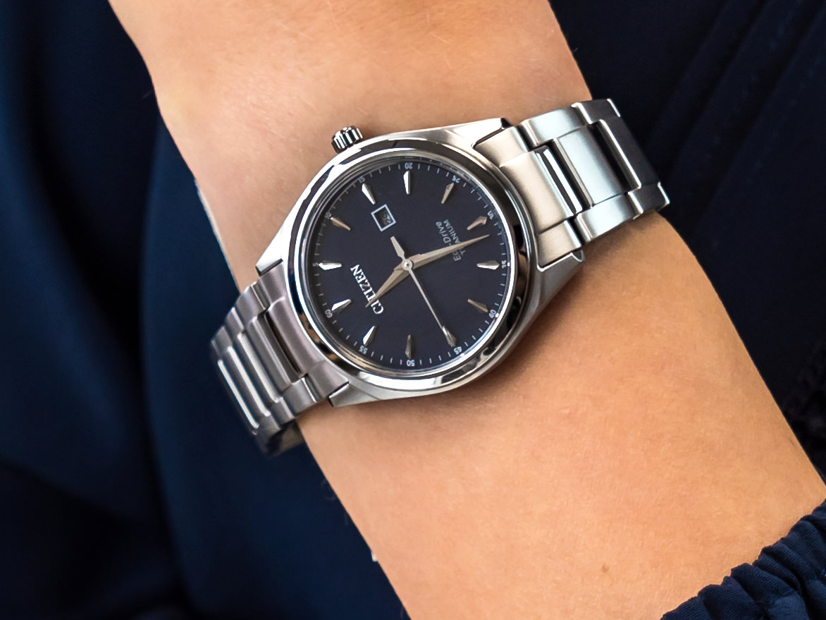 Citizen EW2470-87L zegarek klasyczny Titanium - miniatura 4