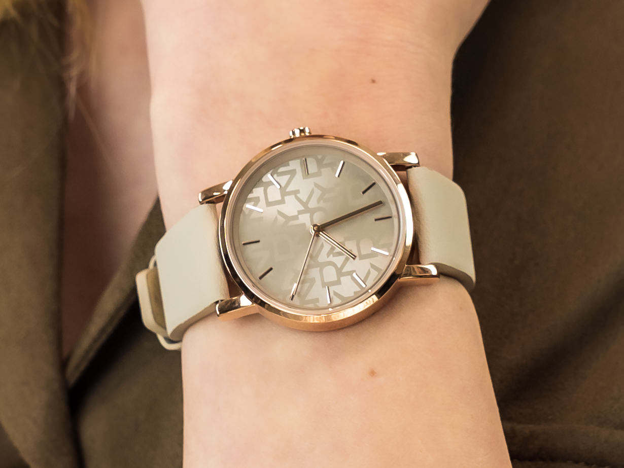 DKNY NY2856 zegarek klasyczny Pasek - miniatura 4