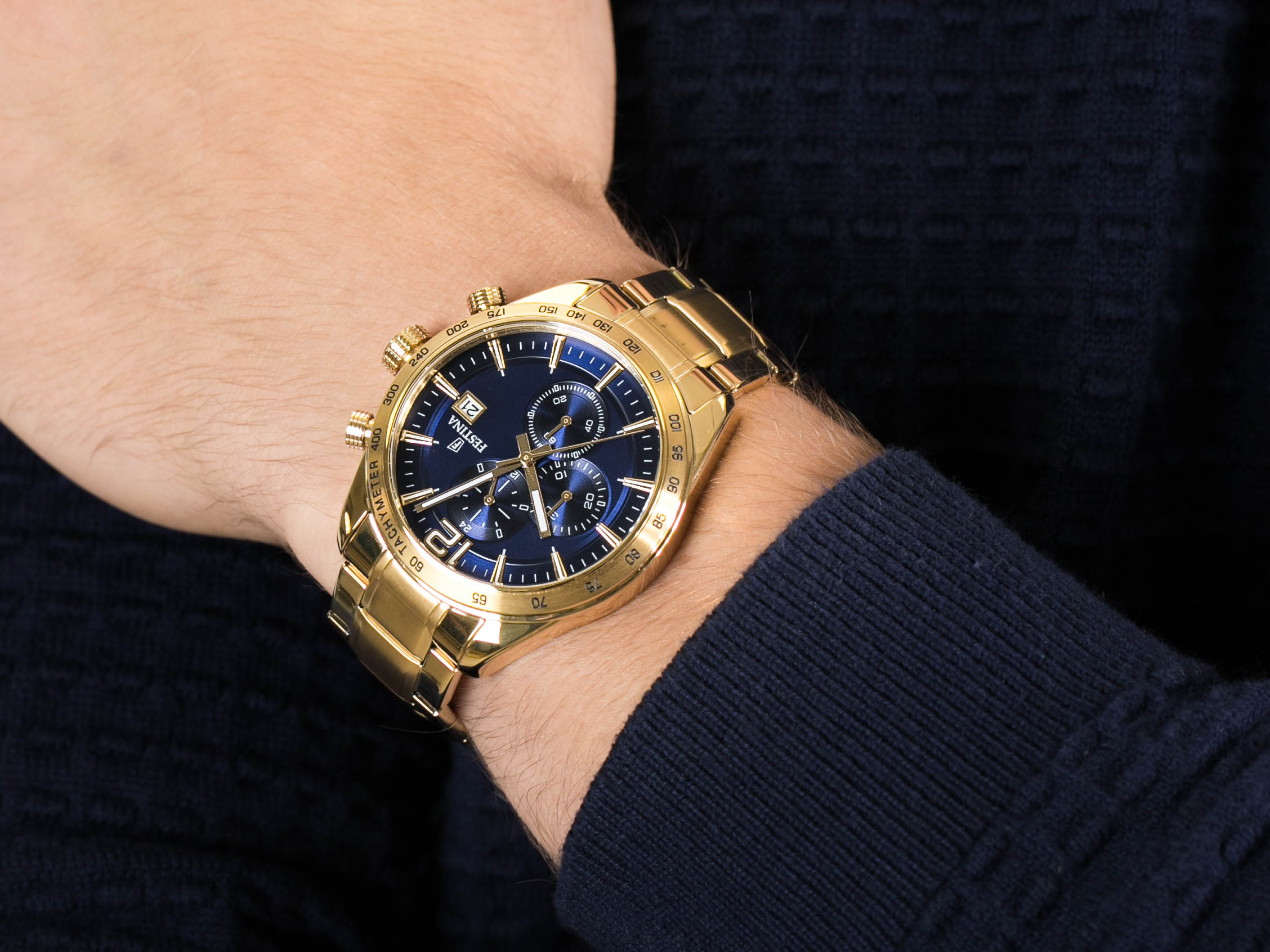 Festina F20266-2 Prestige Chronograph zegarek klasyczny Chronograf - miniatura 4
