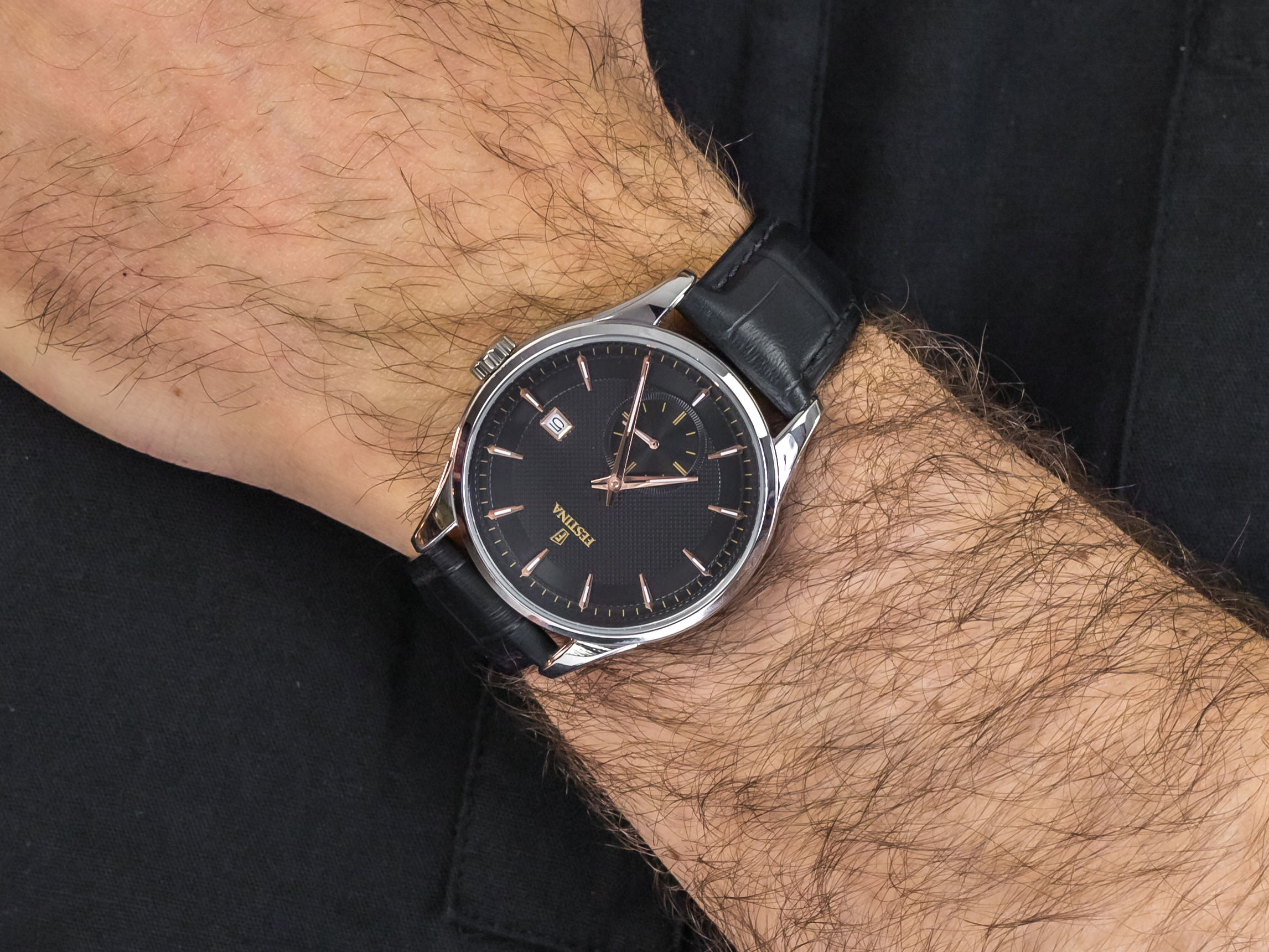 Festina F20277-4 Retro zegarek klasyczny Classic - miniatura 4