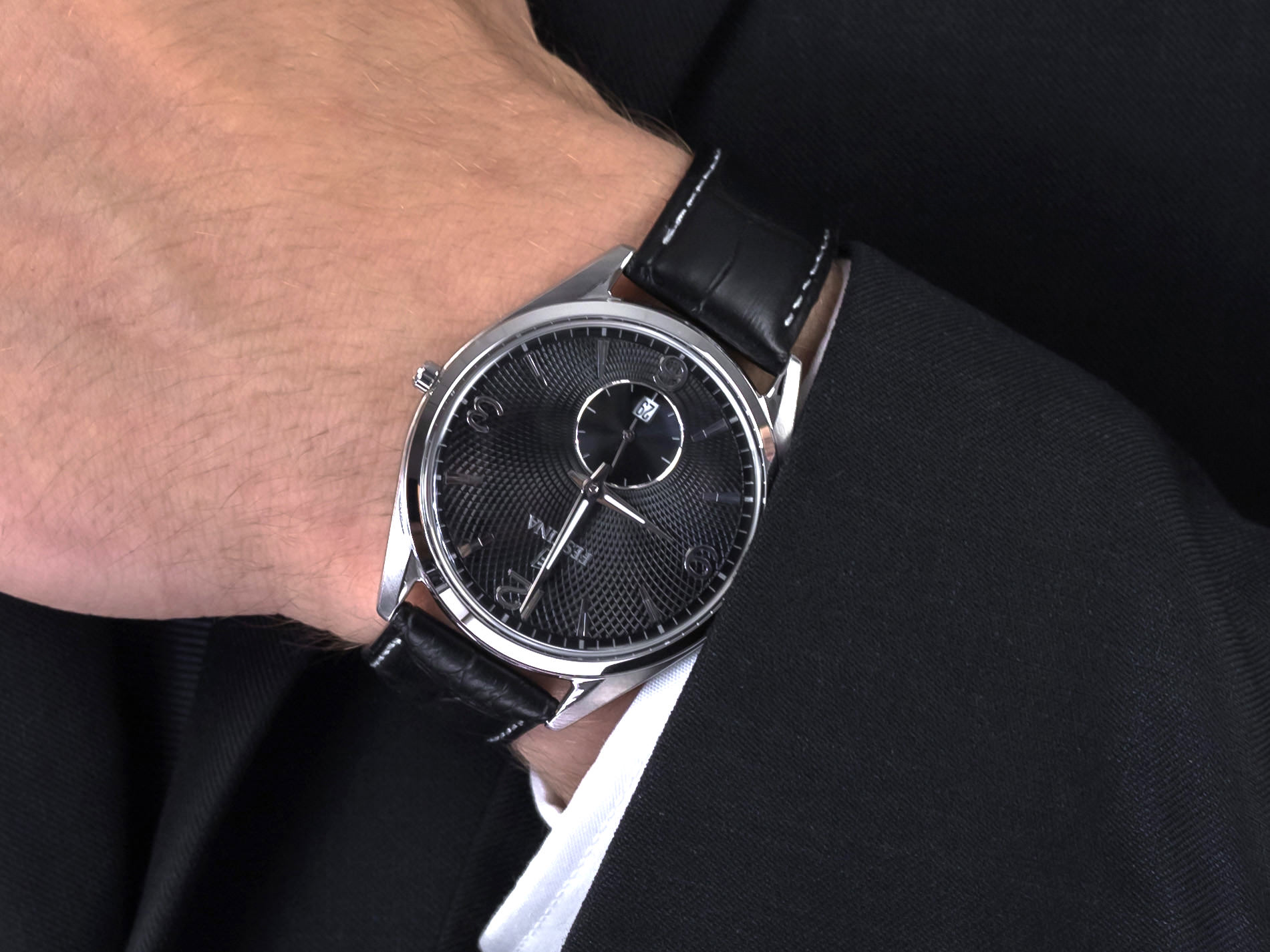 Festina F6857-A Retro zegarek klasyczny Classic - miniatura 4