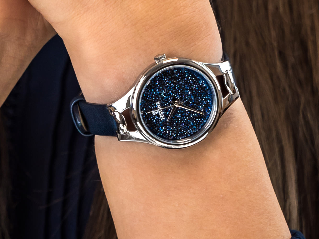Festina F20334-2 Mademoiselle Swarovski zegarek klasyczny Mademoiselle