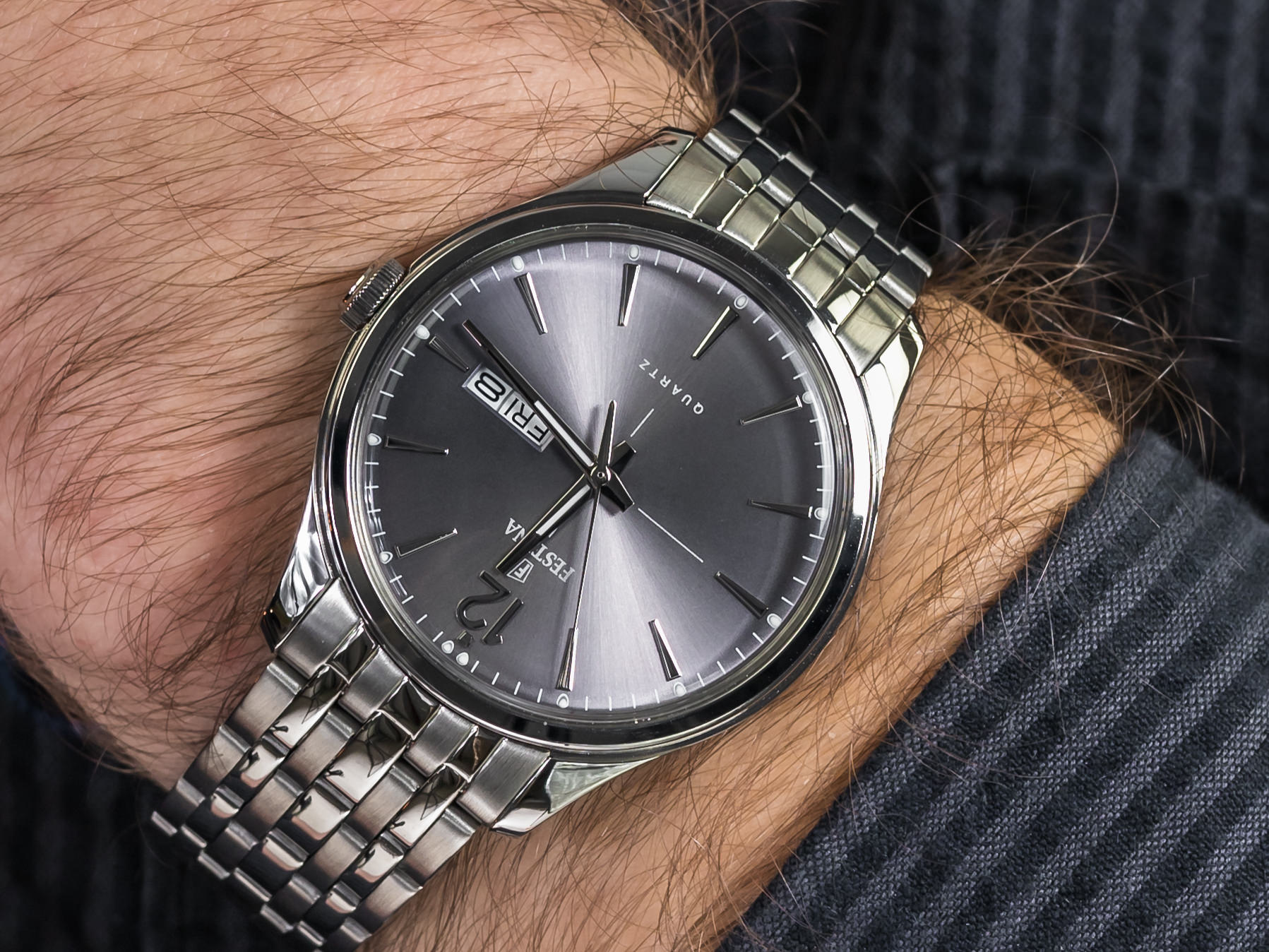 Festina F20204-2 Retro zegarek klasyczny Retro - miniatura 4