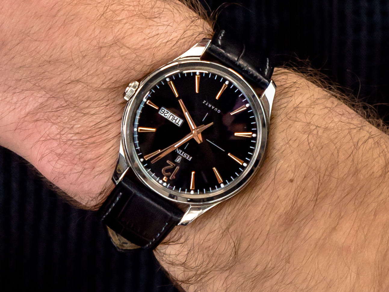Festina F20205-4 Retrograde zegarek klasyczny Retro - miniatura 4
