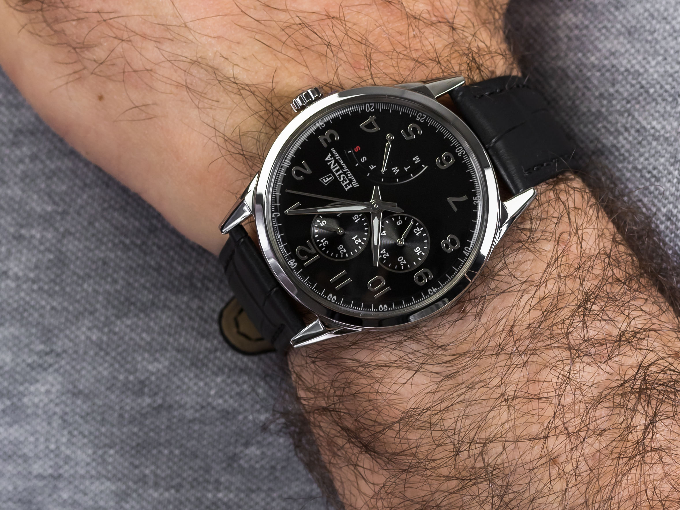 Festina F20278-C Retro zegarek klasyczny Retro
