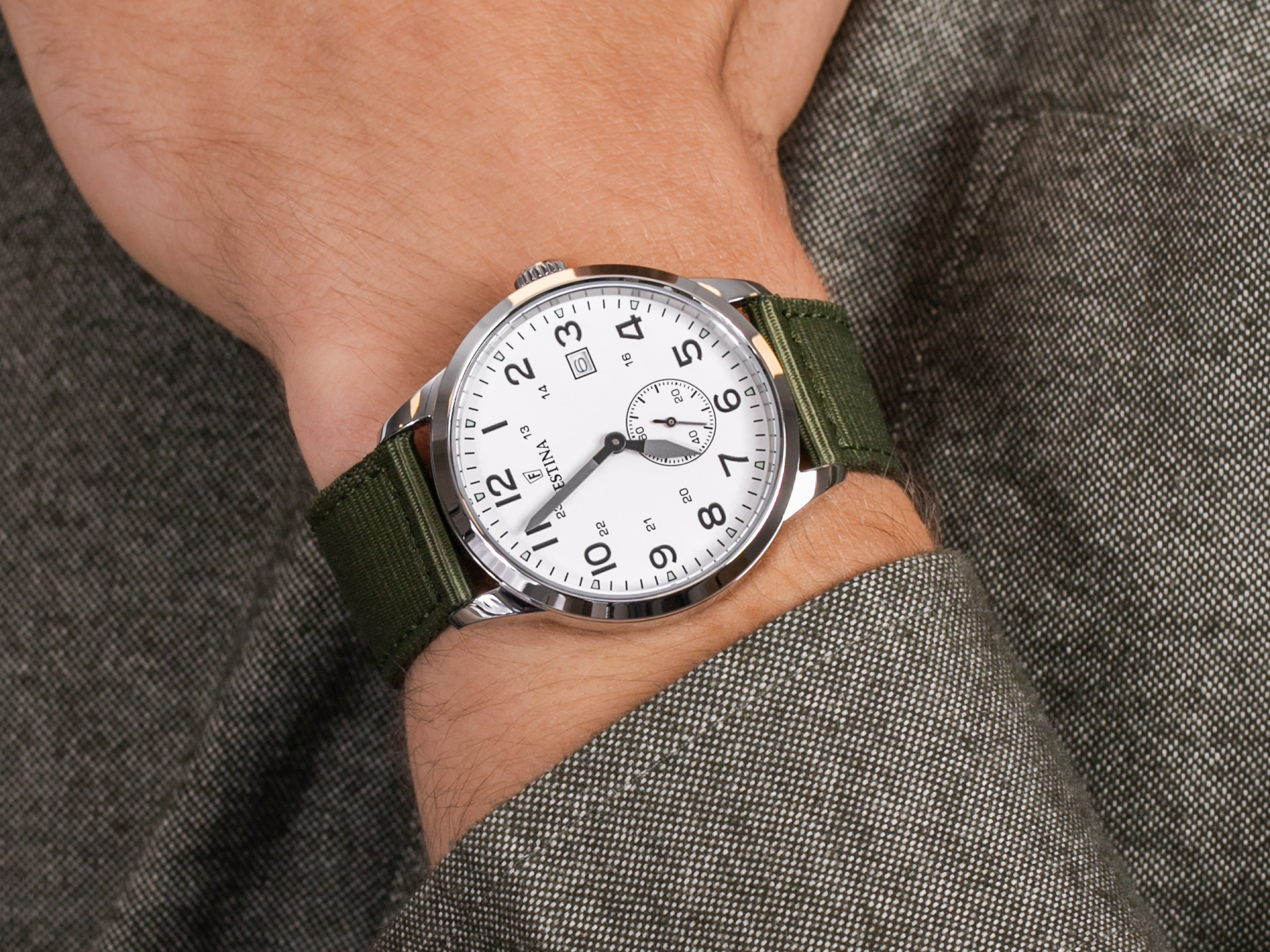 Festina F20347-1 Retro zegarek klasyczny Retro - miniatura 4