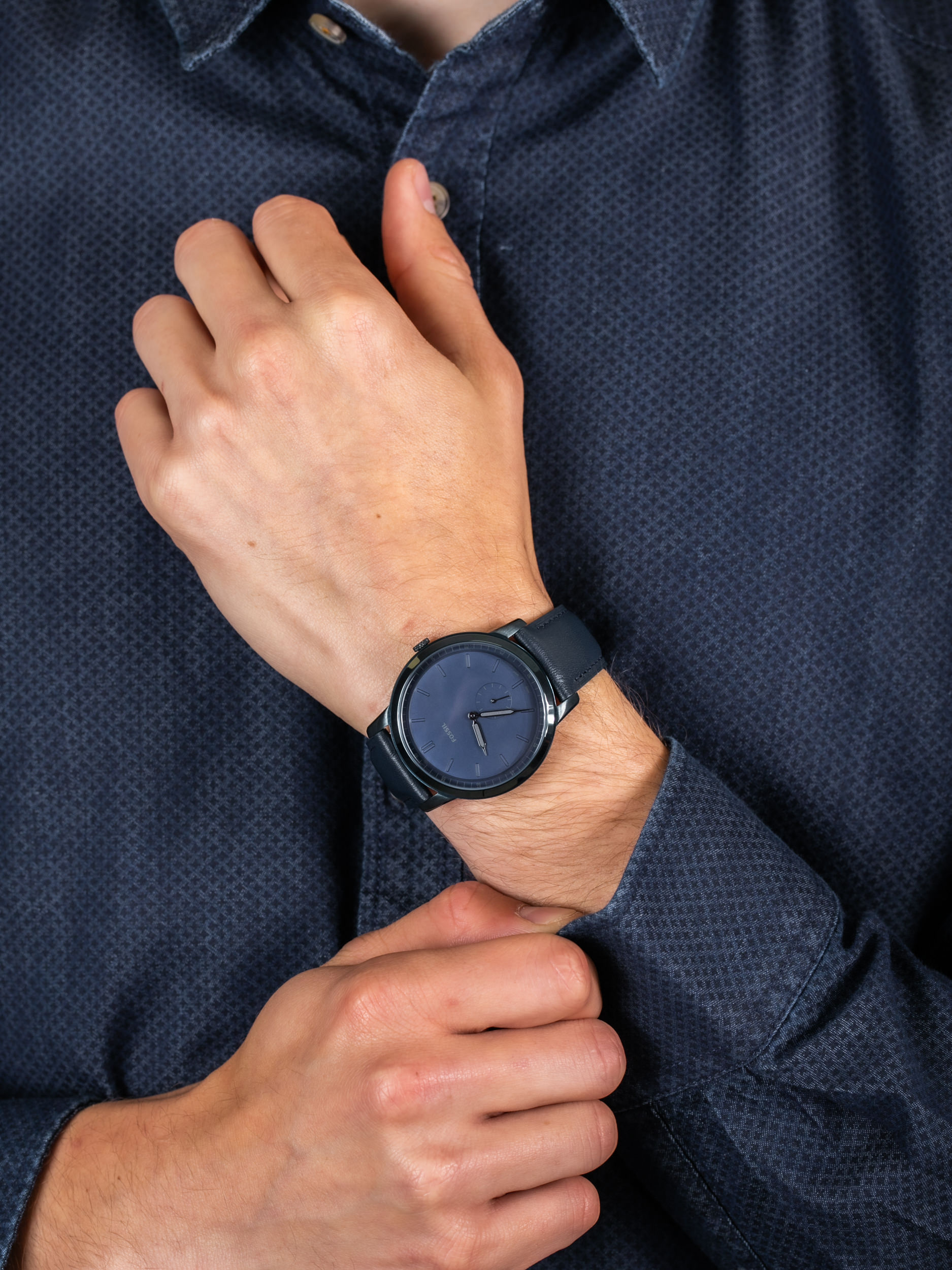 Fossil FS5448 męski zegarek The Minimalist pasek - miniatura 3