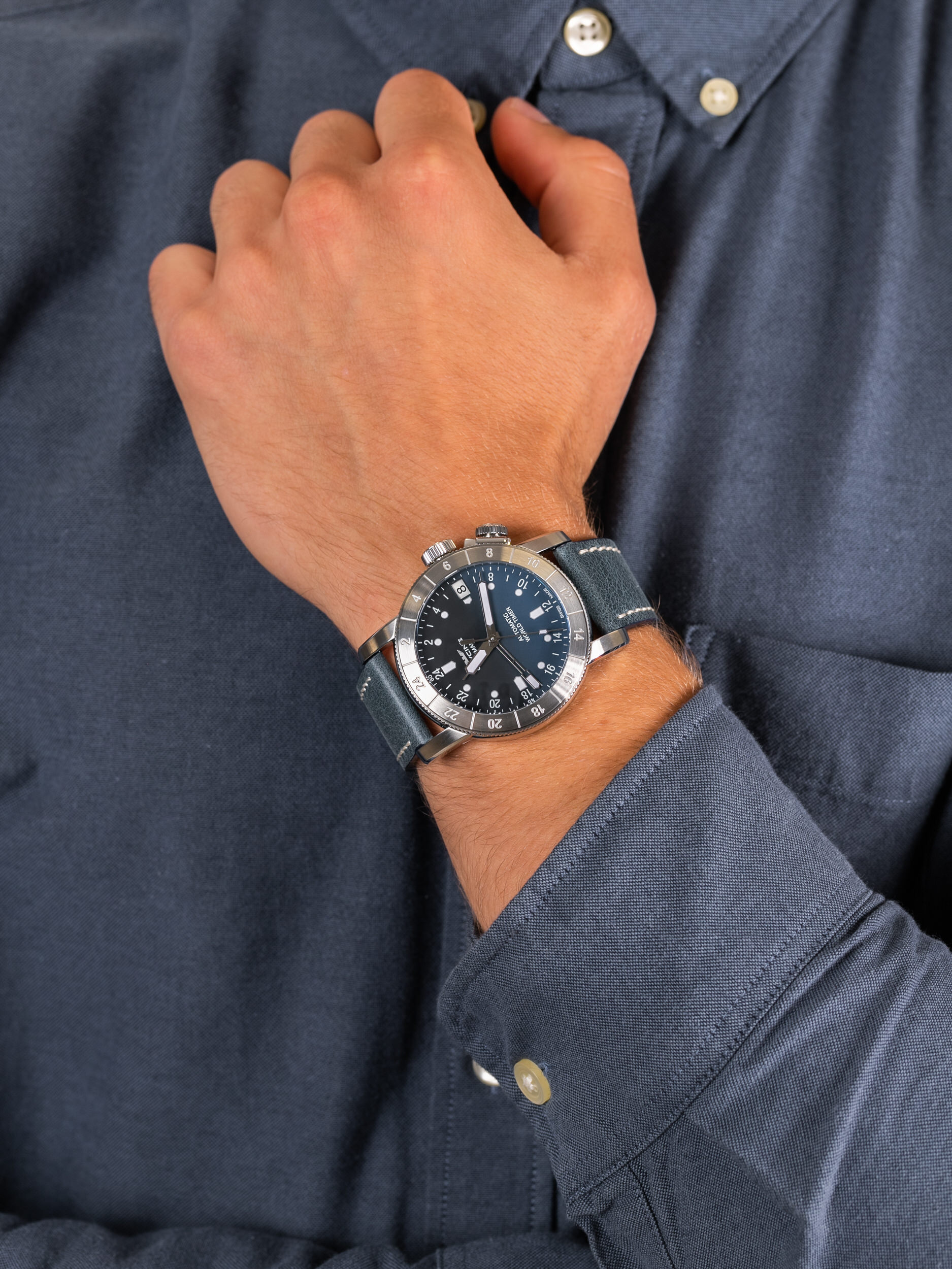 Glycine GL0060 męski zegarek Airman pasek - miniatura 3