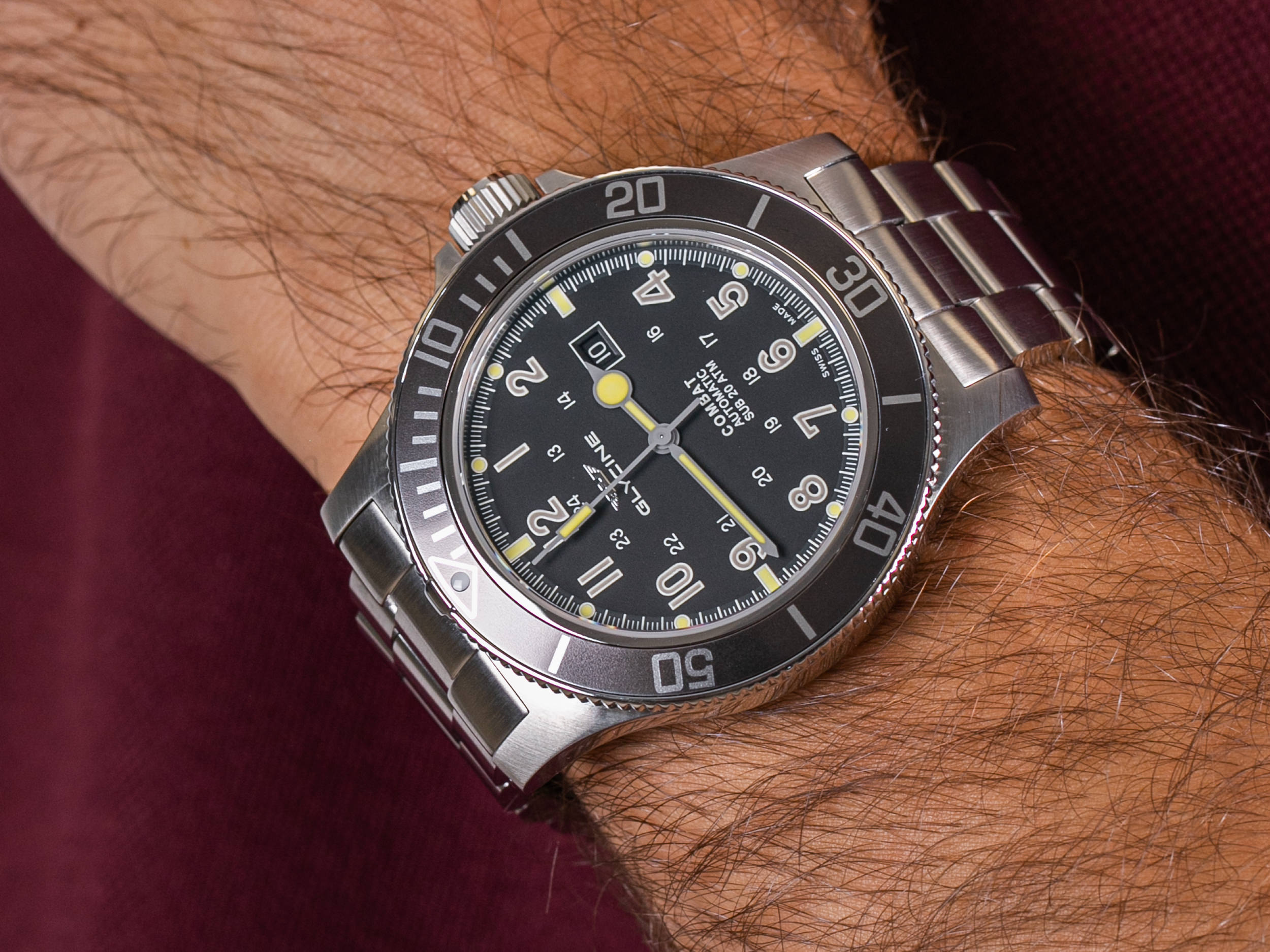 Glycine GL0095 COMBAT SUB zegarek klasyczny Combat - miniatura 4