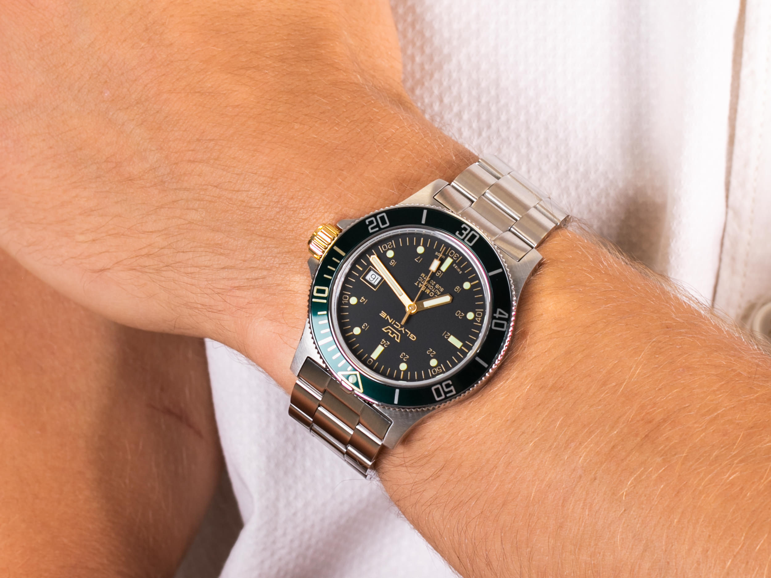 Glycine GL0272 COMBAT SUB 42 zegarek klasyczny Combat - miniatura 4