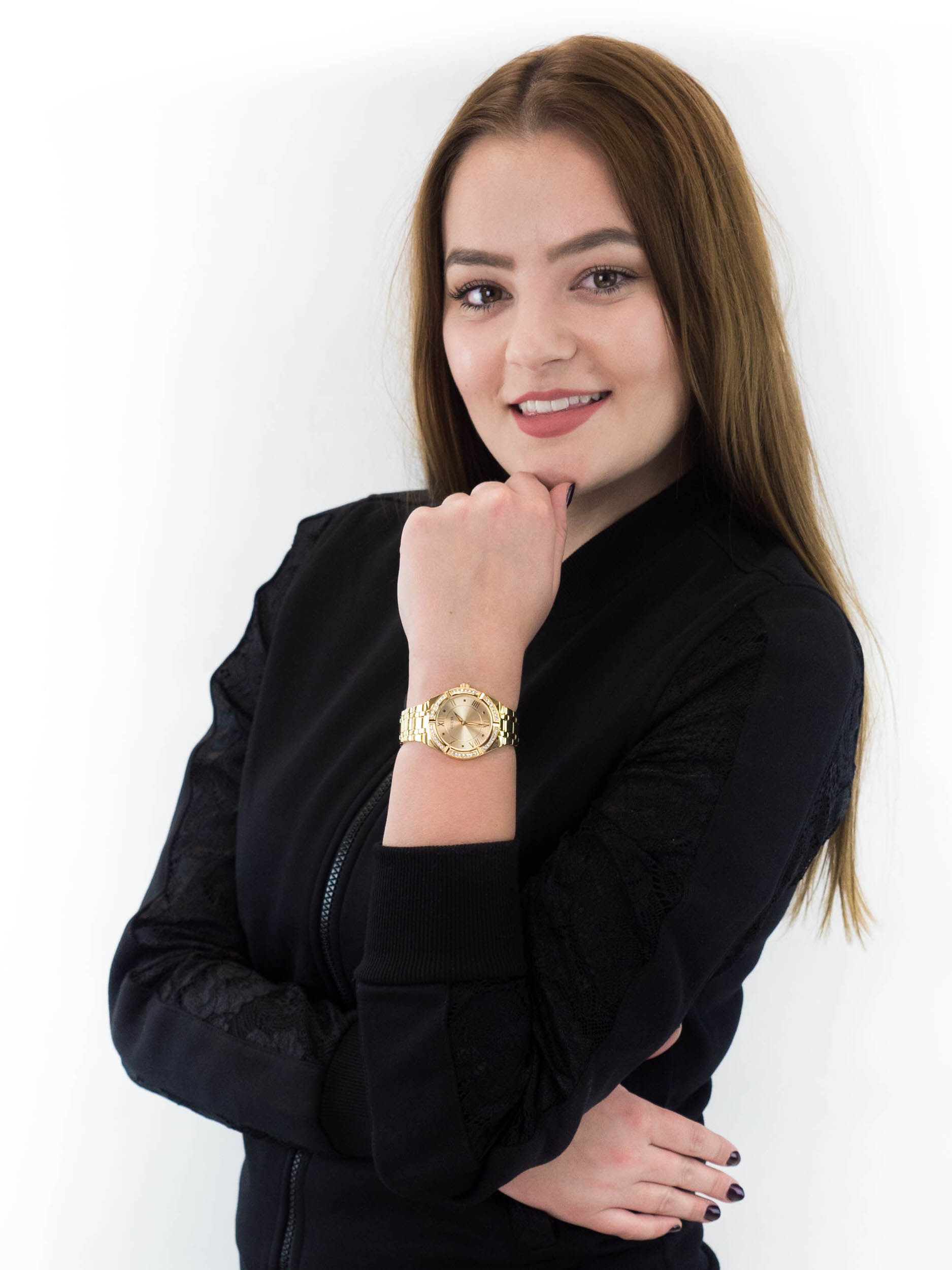 Guess GW0033L2 zegarek damski Bransoleta