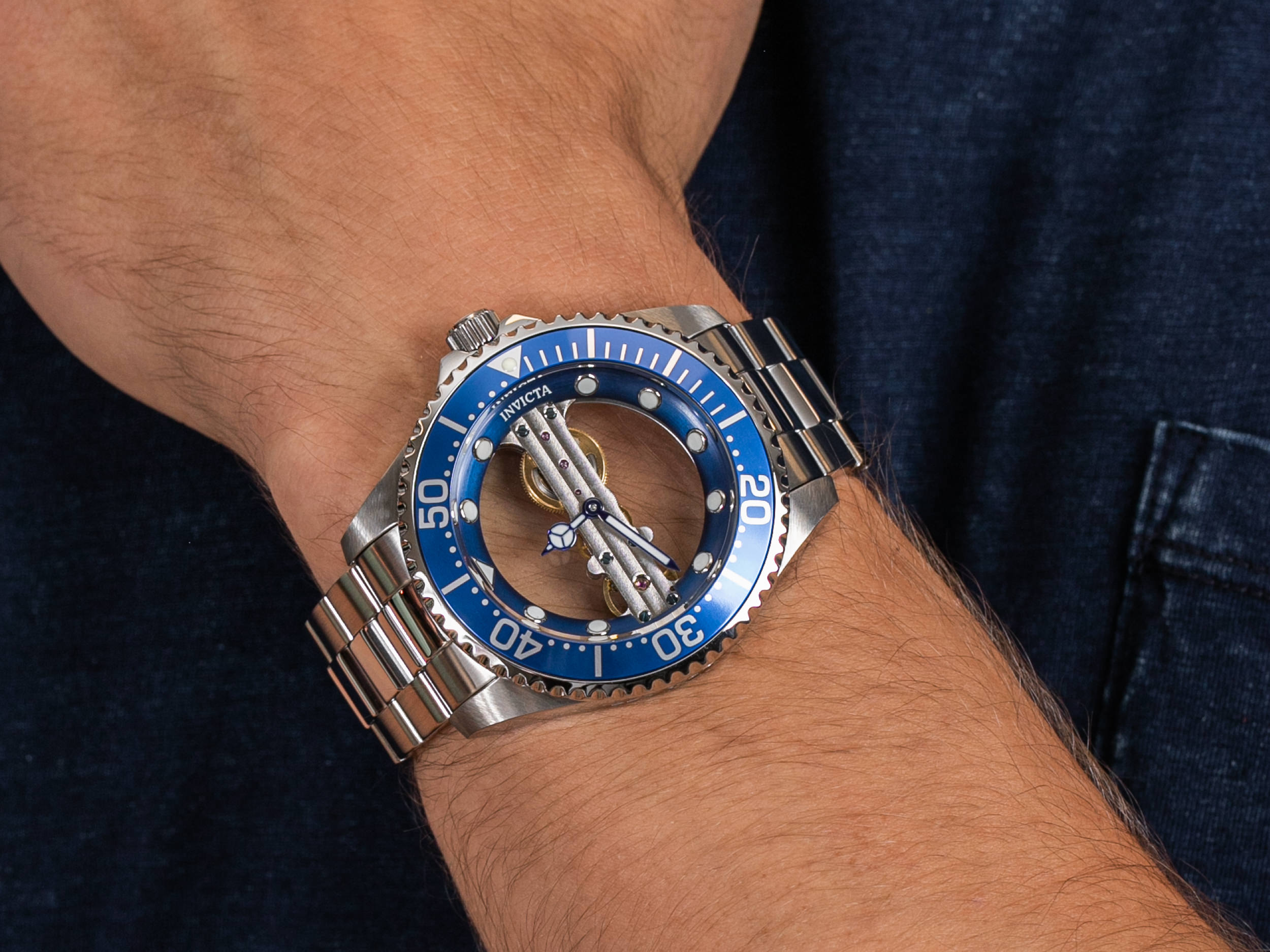 Invicta 24693 zegarek klasyczny Pro Diver - miniatura 4