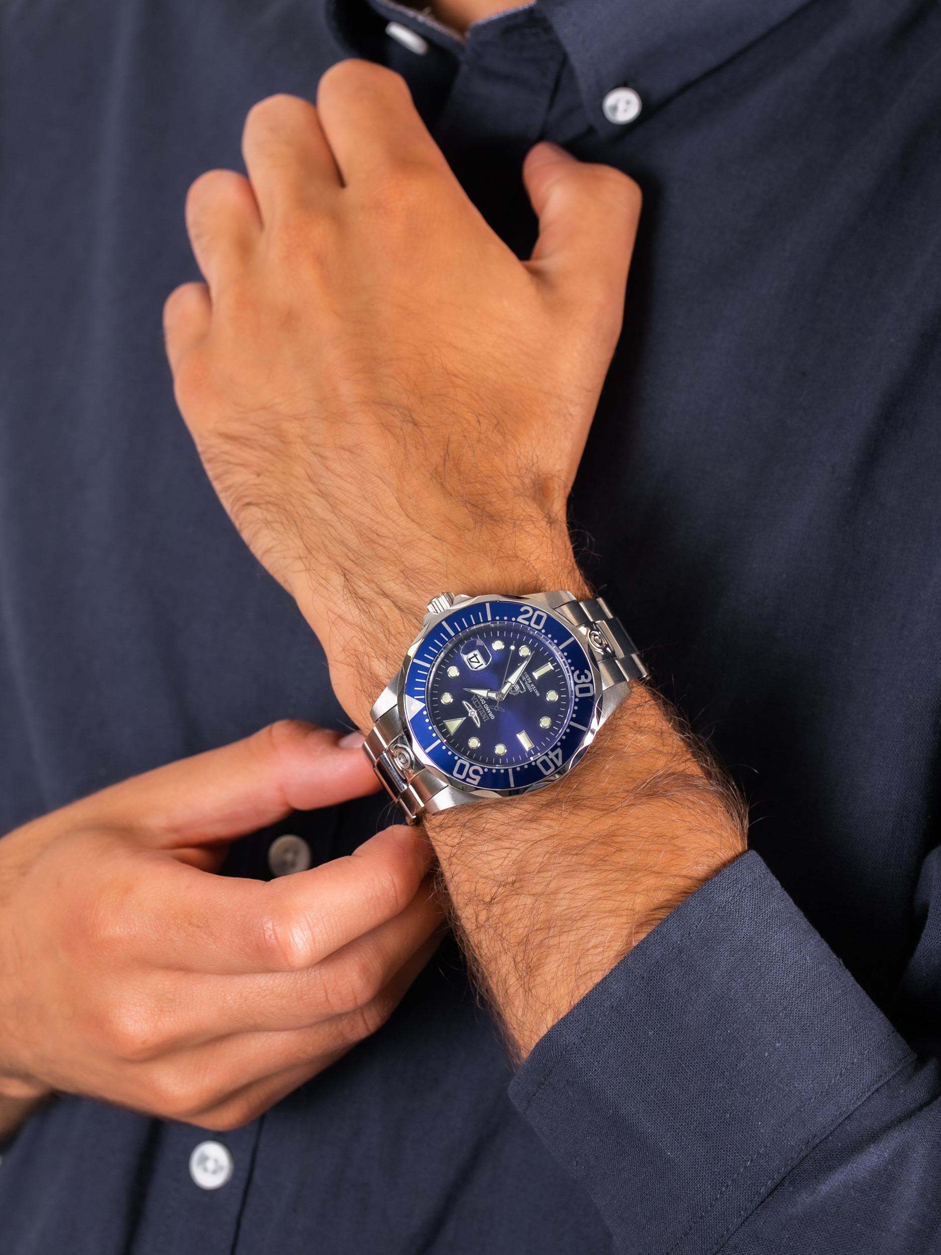 Invicta 3045 męski zegarek Pro Diver bransoleta - miniatura 3