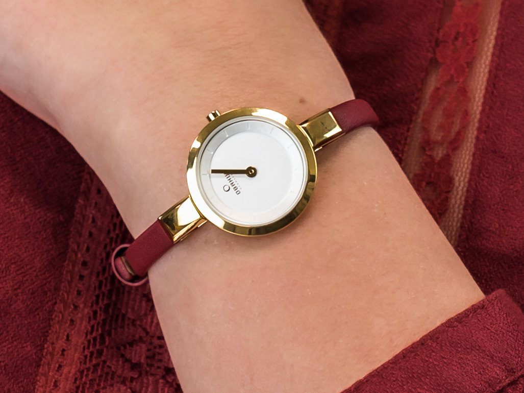 Obaku Denmark V129LGIRR zegarek klasyczny Slim - miniatura 4