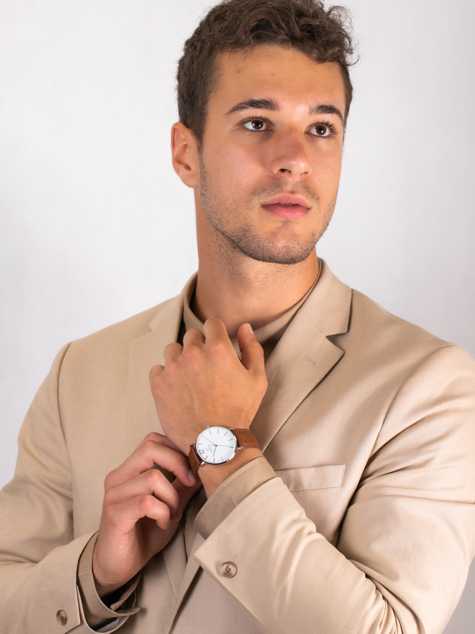 Obaku Denmark V197GXCWRN zegarek męski Slim - miniatura 2
