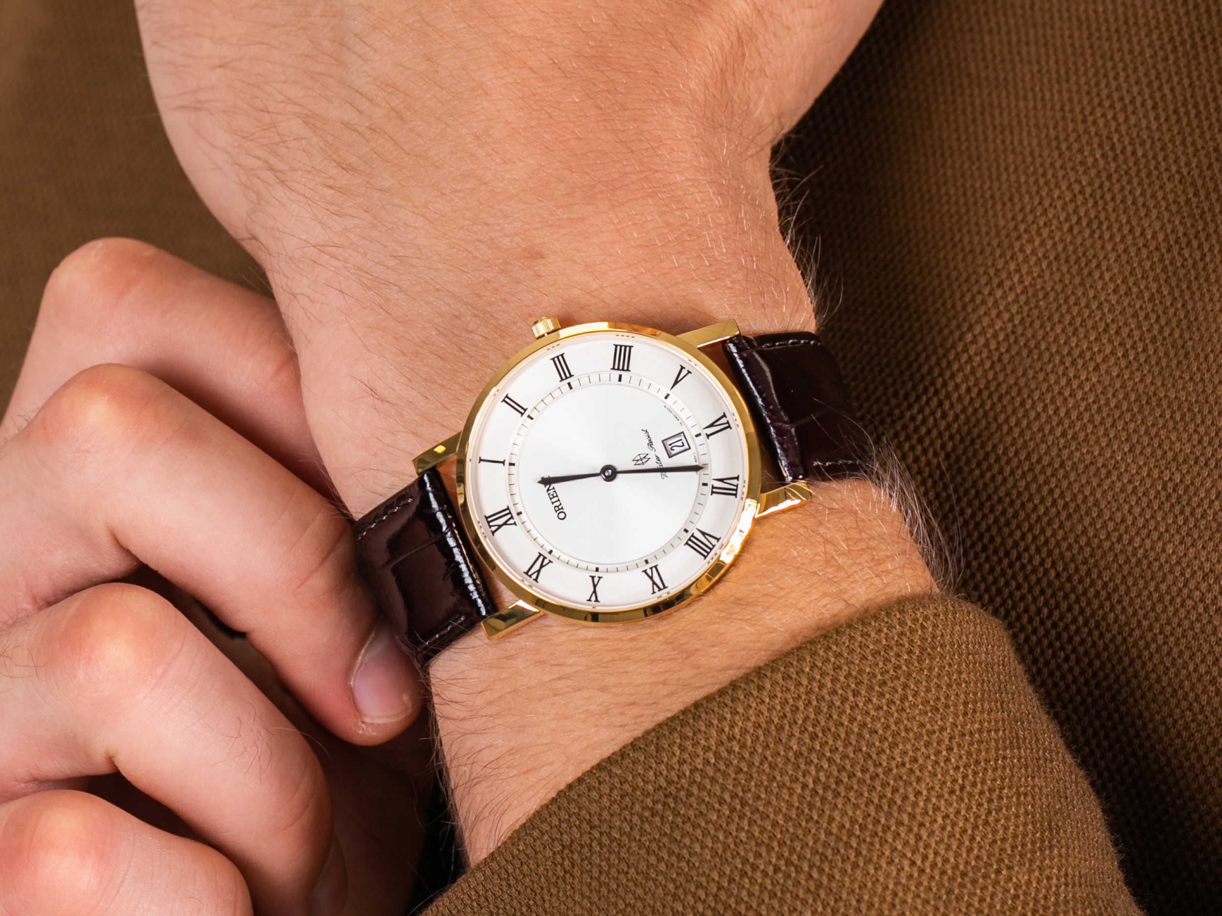 Orient FGW0100FW0 zegarek klasyczny Classic - miniatura 4