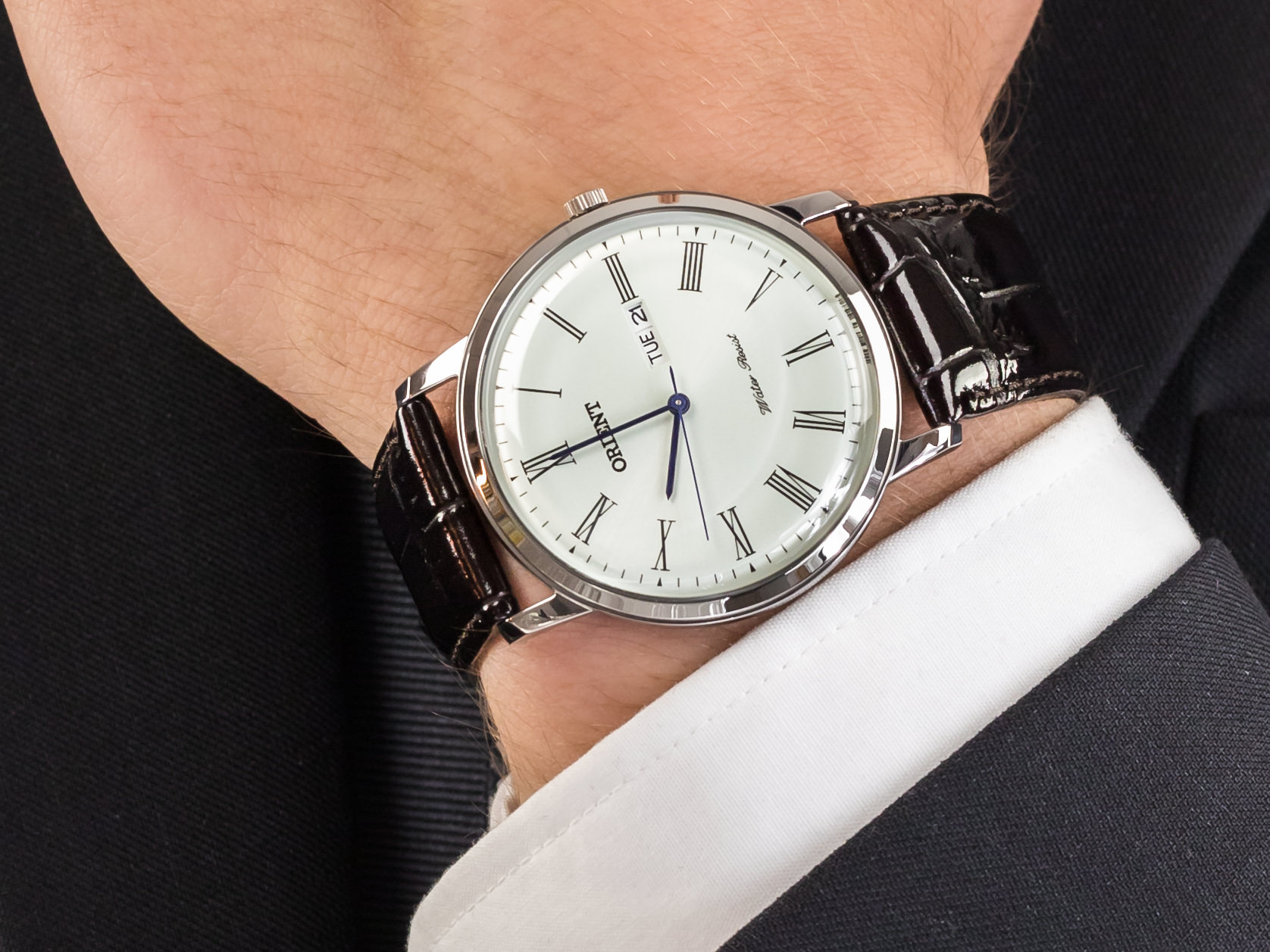 Orient FUG1R009W6 zegarek klasyczny Classic - miniatura 4
