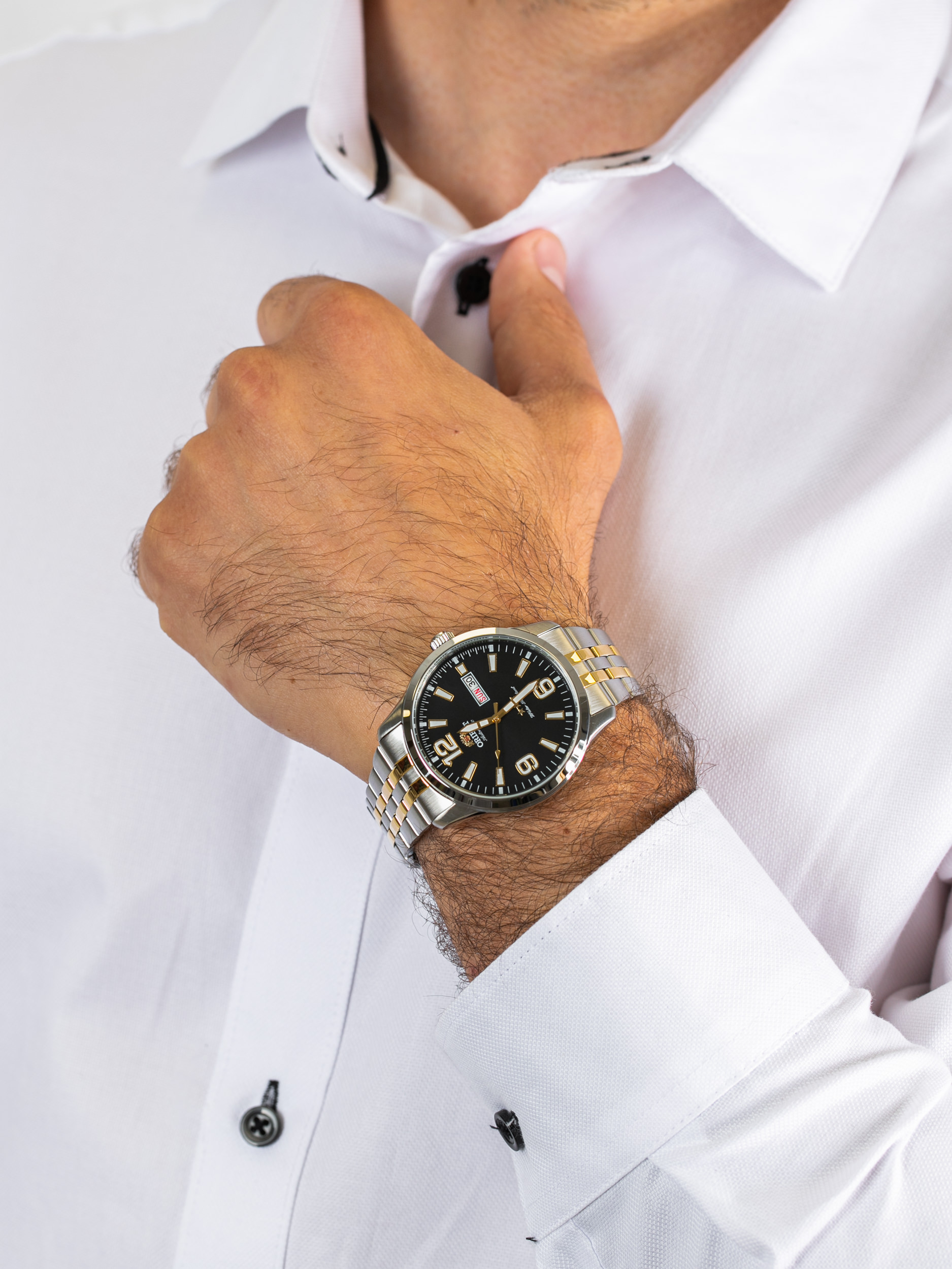 Orient RA-AB0005B19B męski zegarek Classic bransoleta - miniatura 3