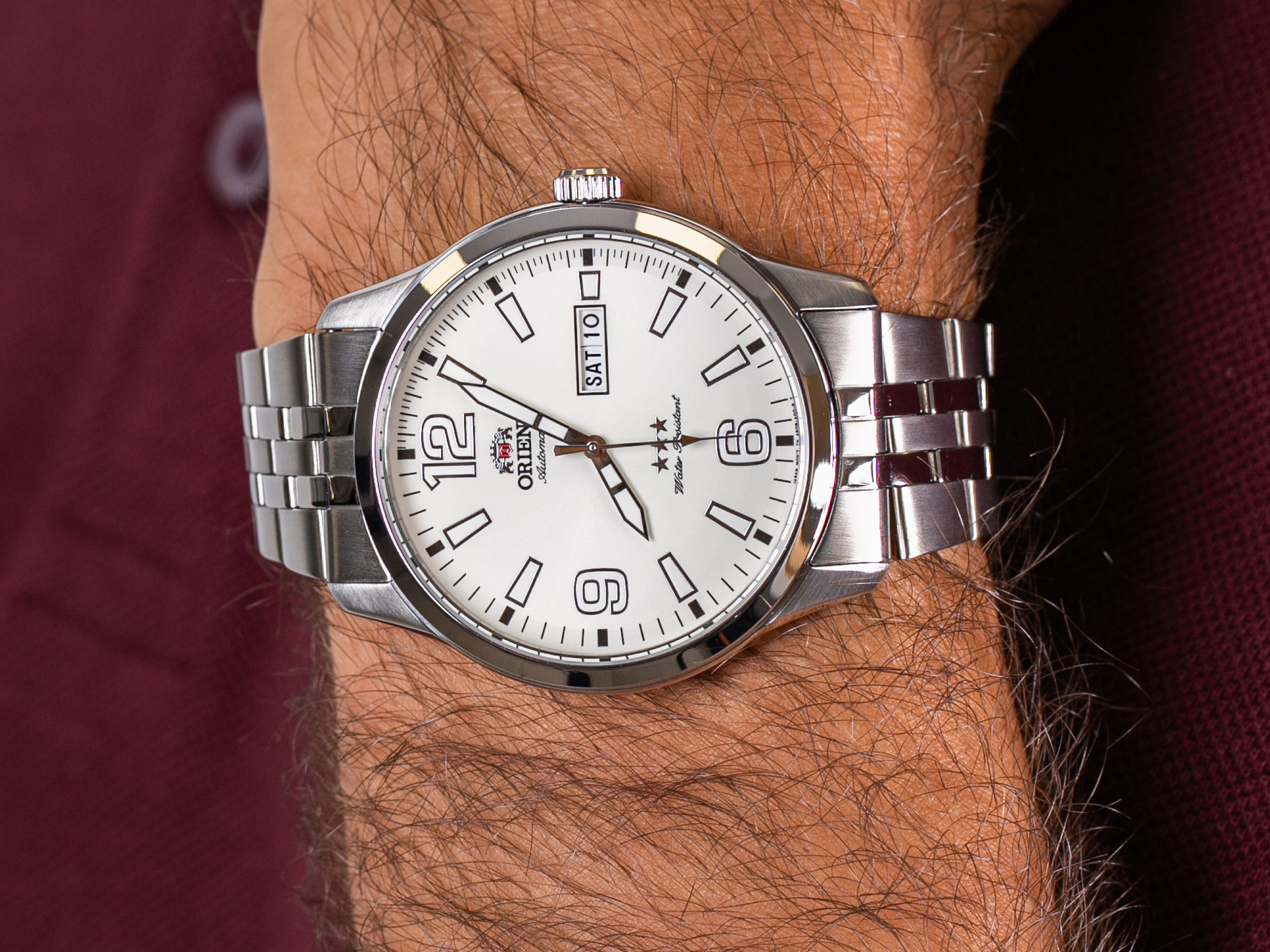 Orient RA-AB0008S19B zegarek klasyczny Classic - miniatura 4