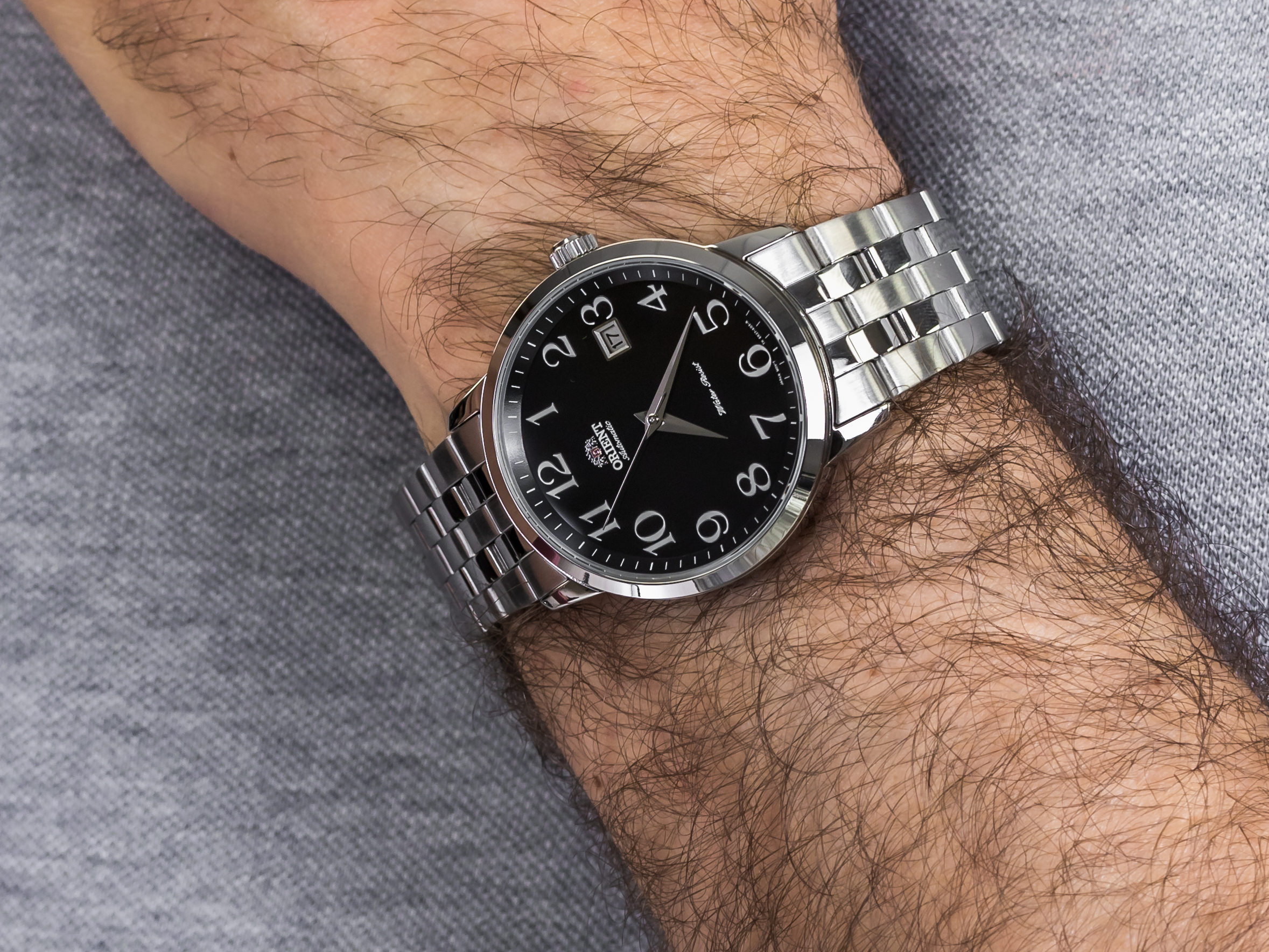 Orient FER2700JB0 Symphony zegarek klasyczny Contemporary - miniatura 4
